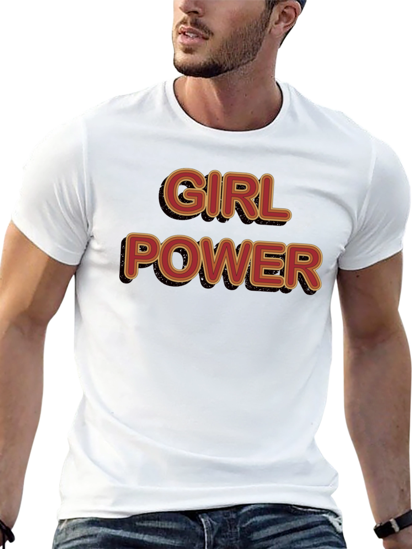 Girl Power Graphic Tee - Stylish Empowerment