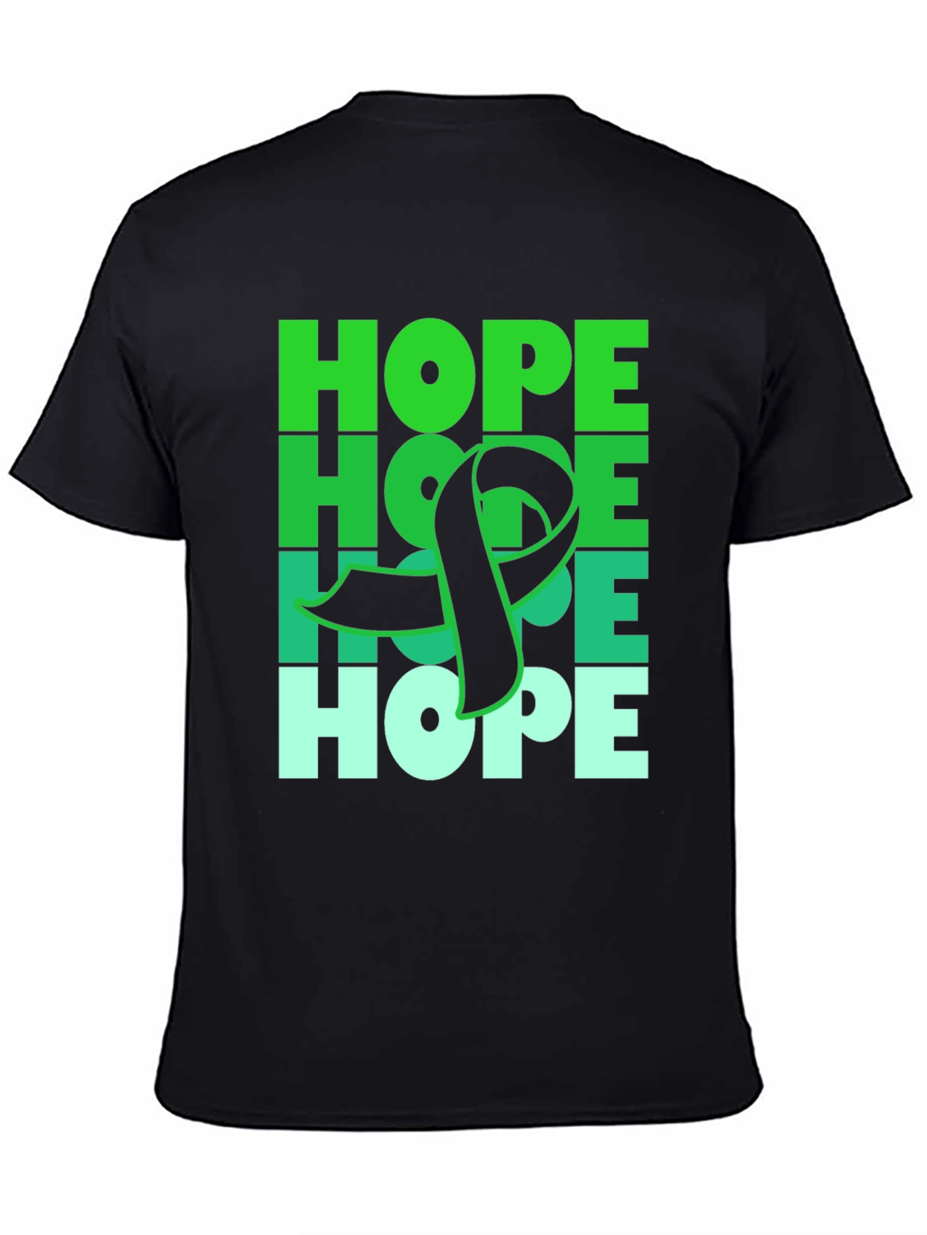 Hope Ribbon T-Shirt - Mental Health Awareness