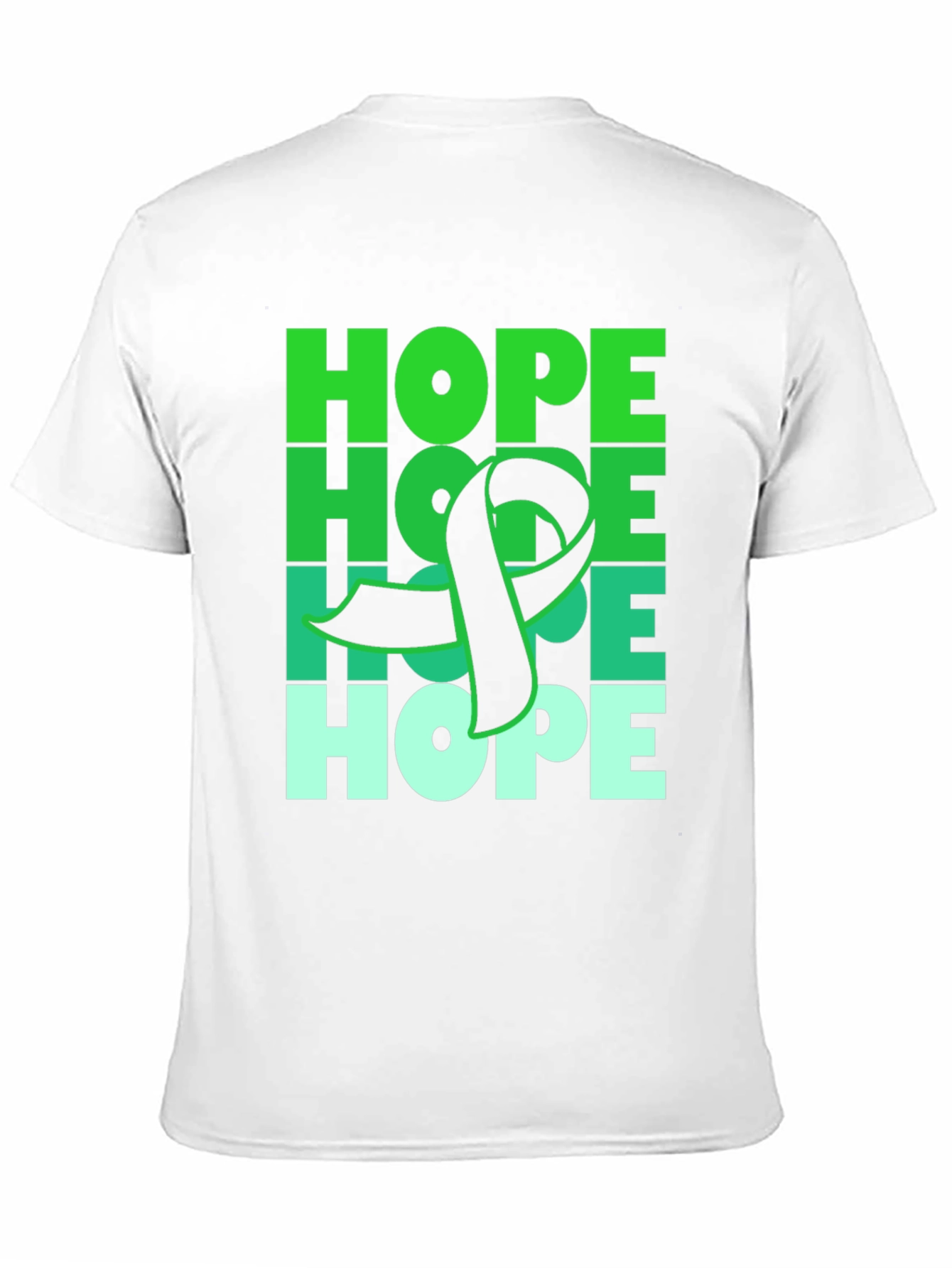 Hope Ribbon T-Shirt - Mental Health Awareness