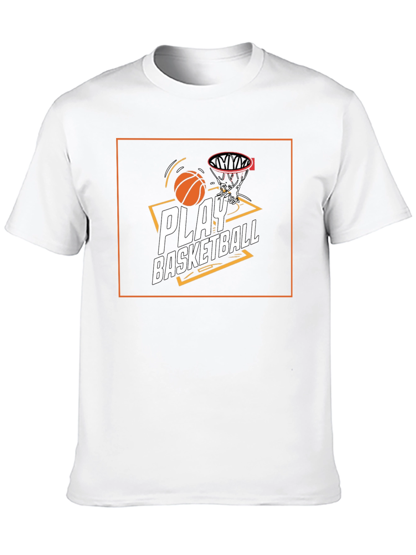 Play Basketball Graphic Tee - Stylish & Comfortable