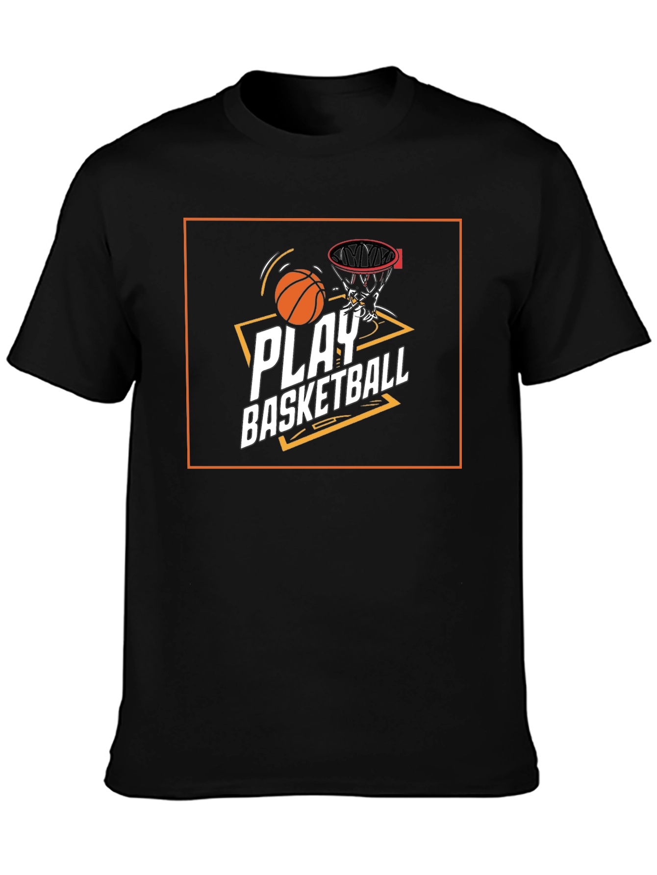 Play Basketball Graphic Tee - Stylish & Comfortable