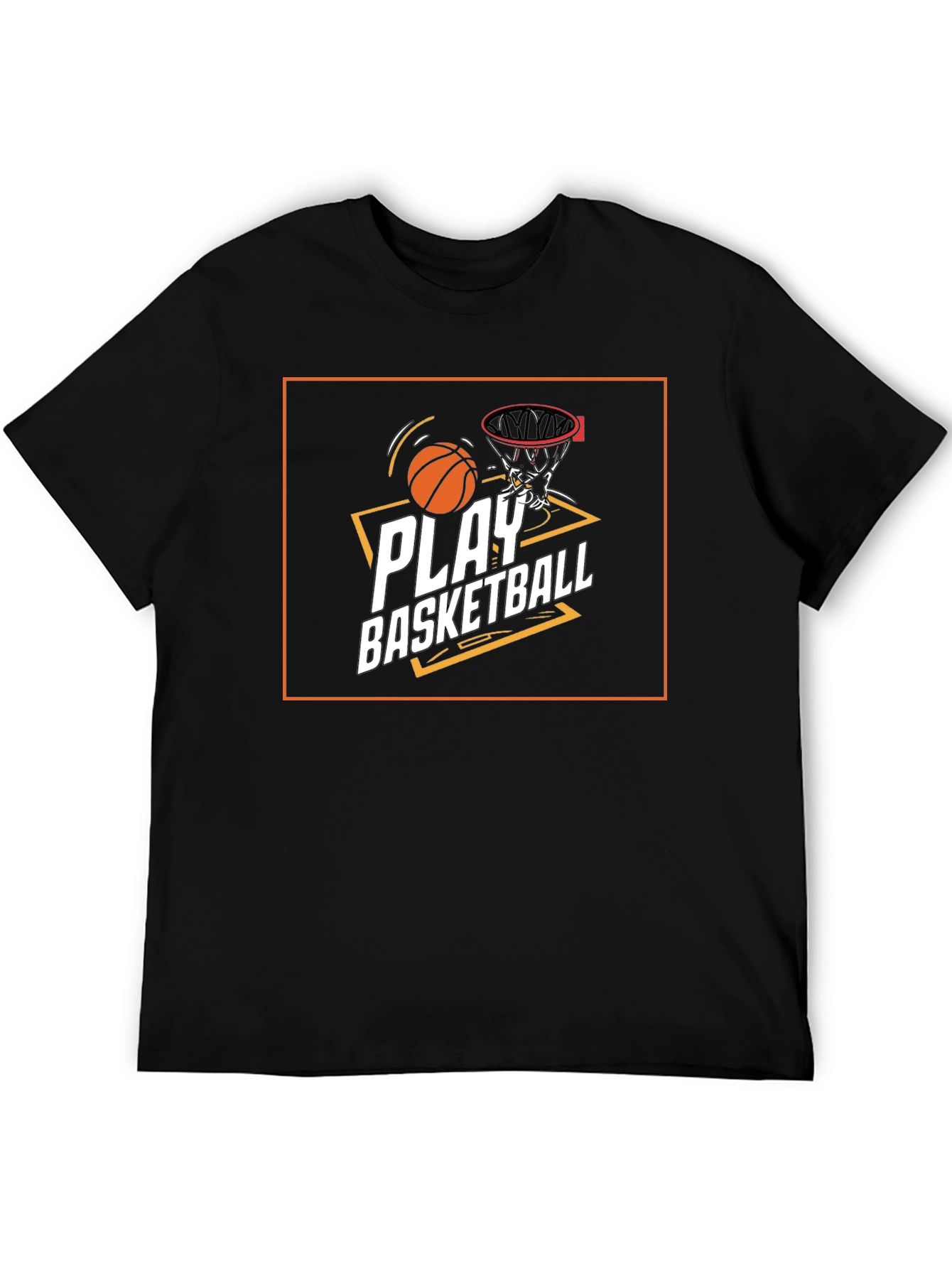 Play Basketball Graphic Tee - Stylish & Comfortable