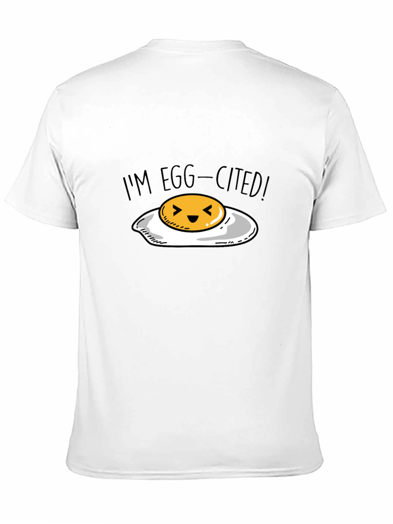 Egg-Cited T-Shirt - Funny Egg Pun Tee