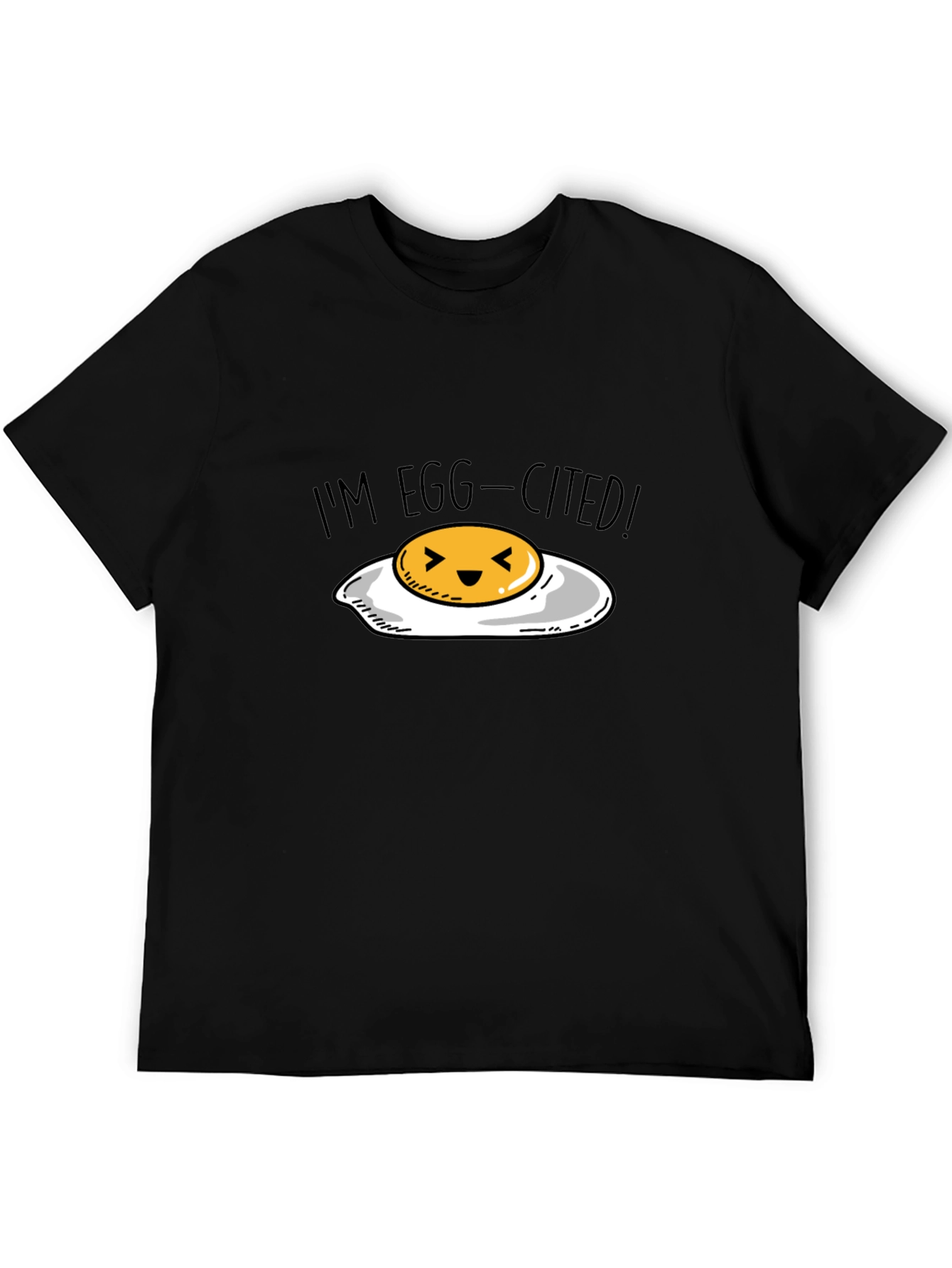 Egg-Cited T-Shirt - Funny Egg Pun Tee