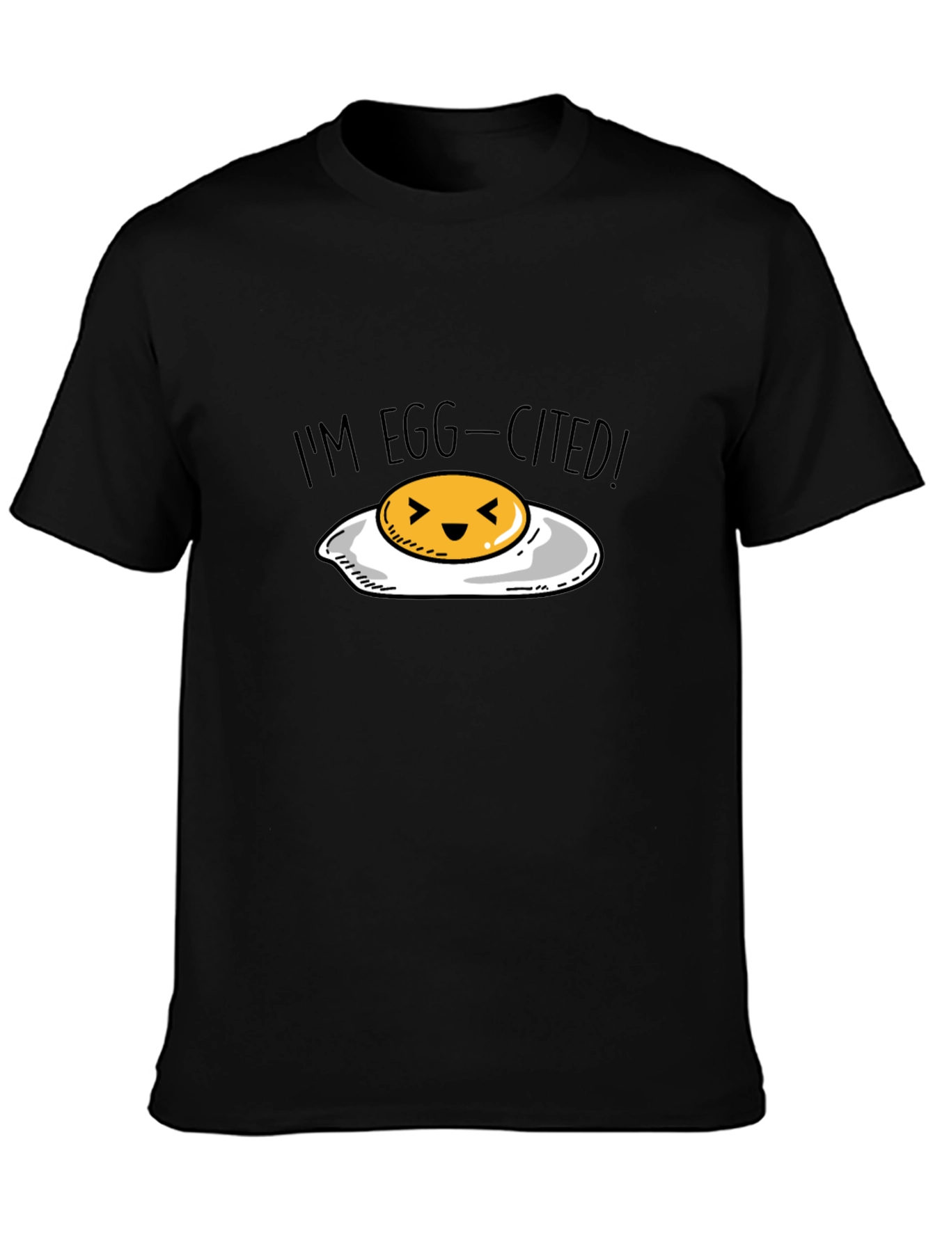Egg-Cited T-Shirt - Funny Egg Pun Tee