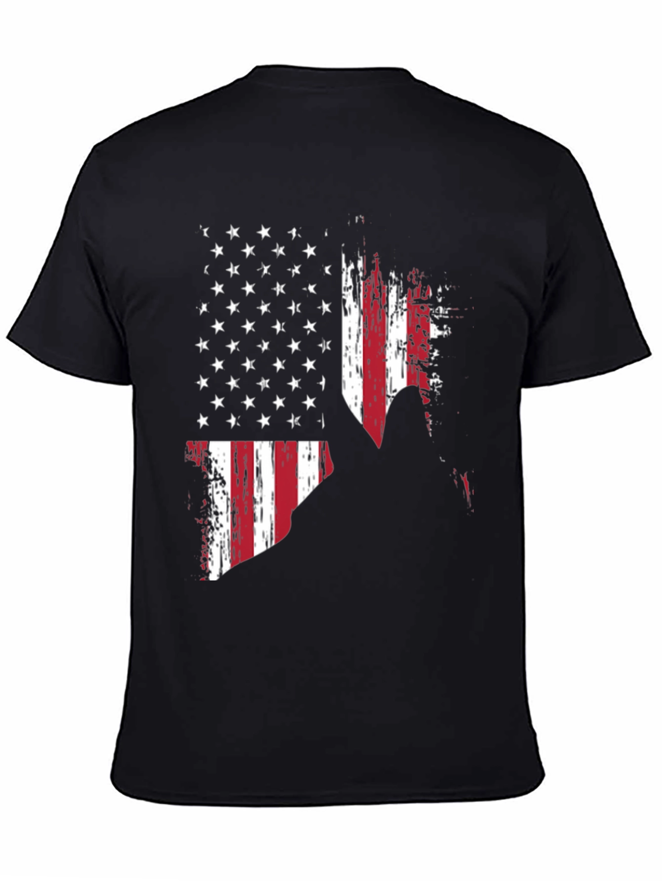 American Flag Patriotic Mens T-Shirt