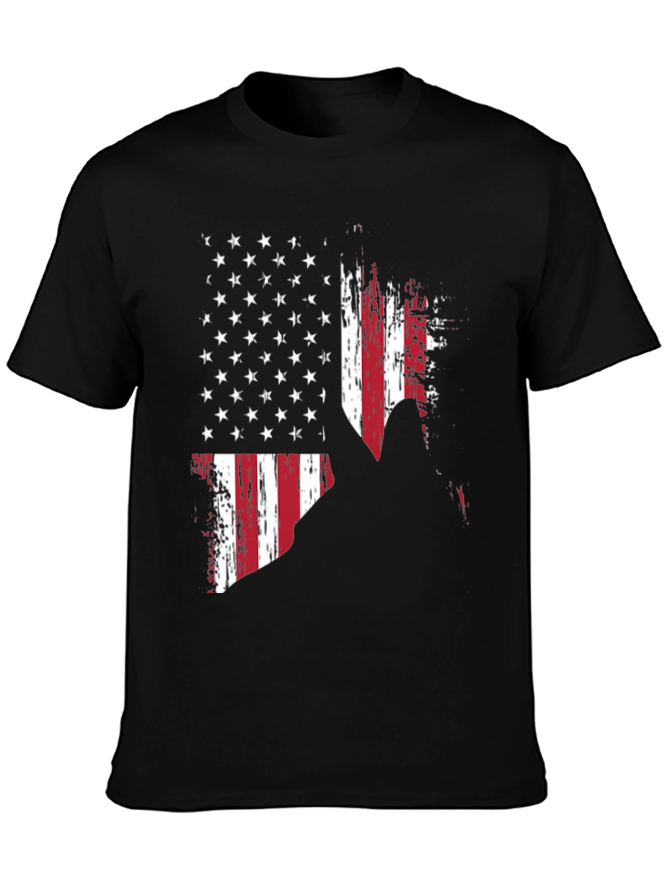 American Flag Patriotic Mens T-Shirt