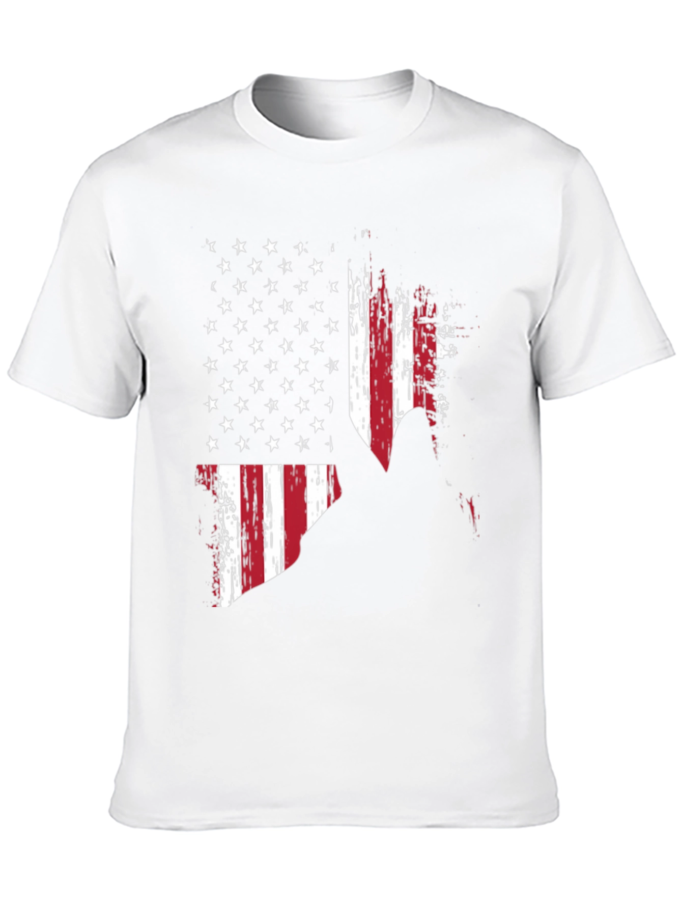 American Flag Patriotic Mens T-Shirt
