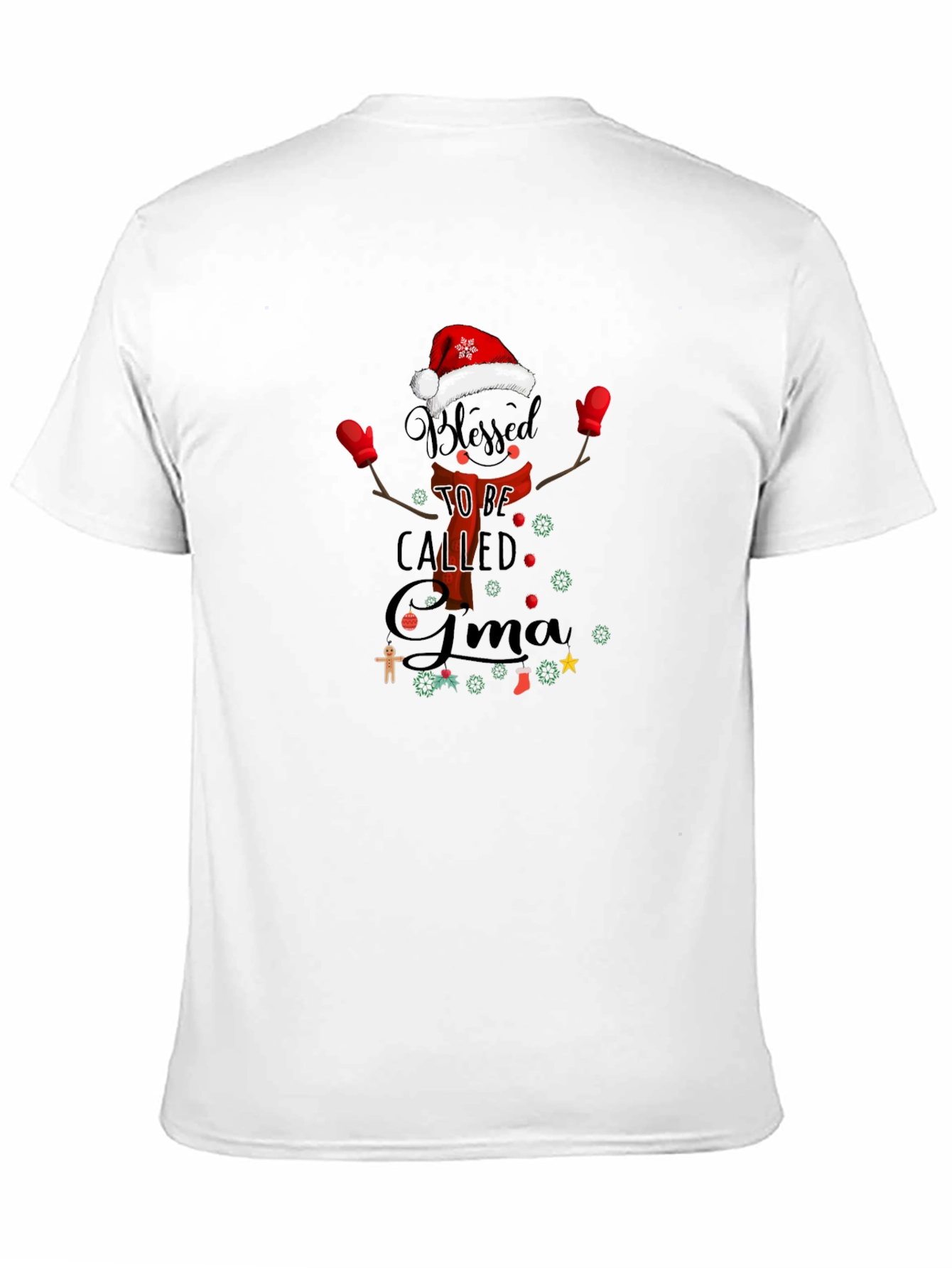 Blessed To Be Called Grandma Christmas T-Shirt