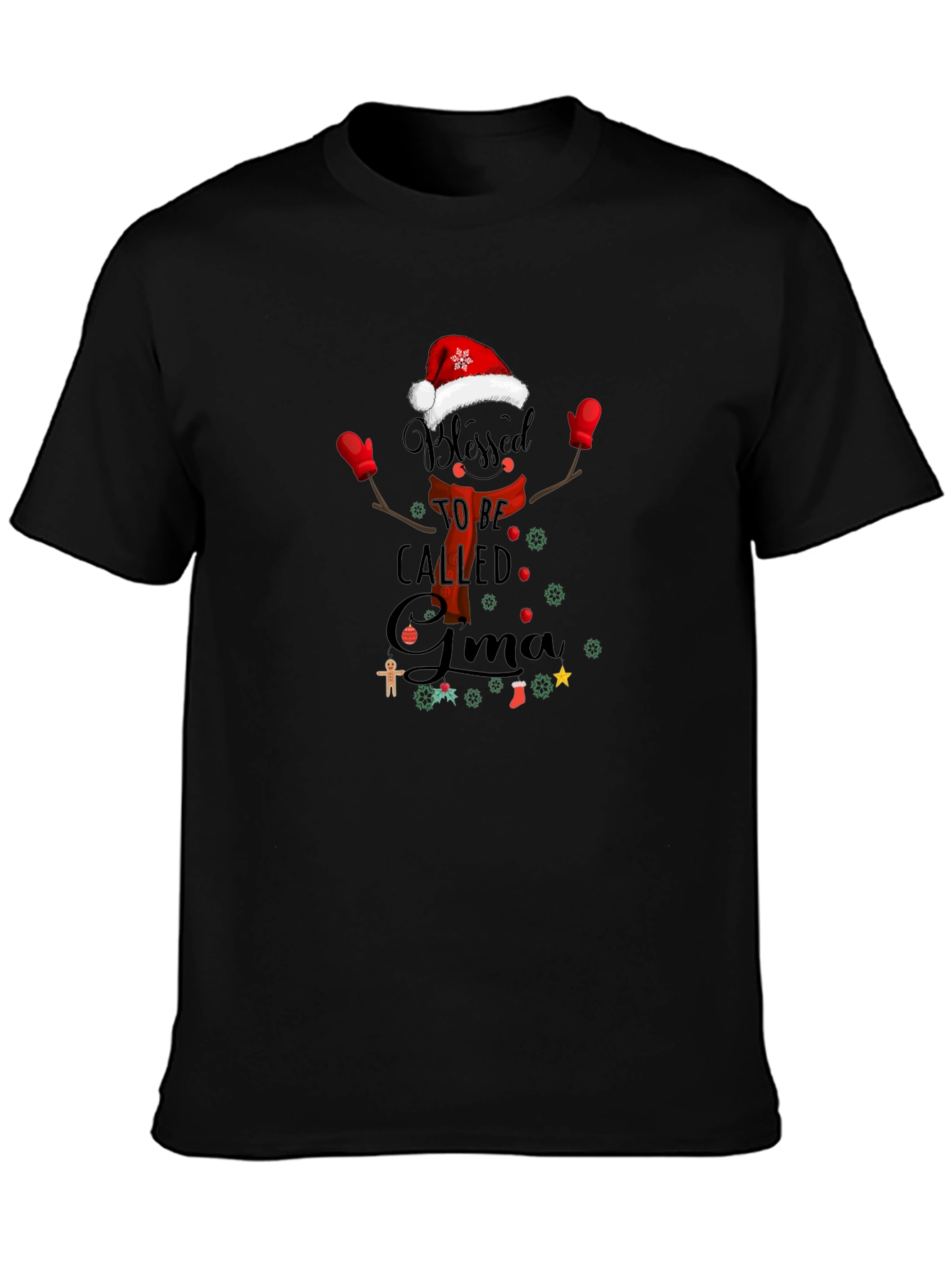 Blessed To Be Called Grandma Christmas T-Shirt