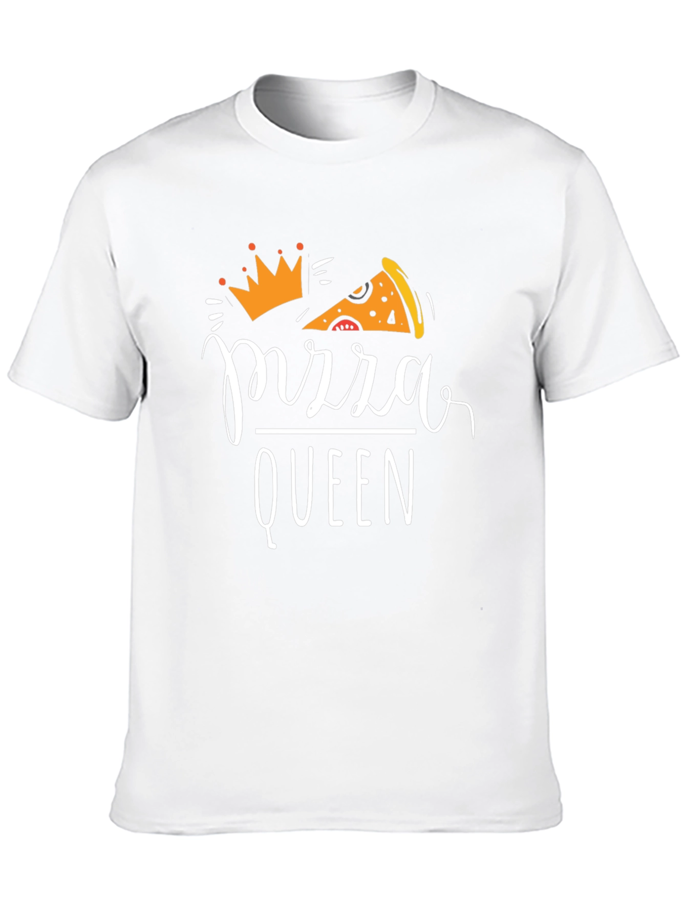 Pizza Queen Black T-Shirt