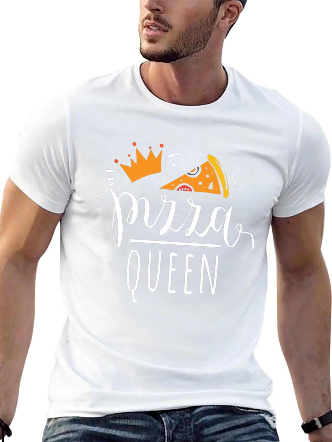 Pizza Queen Black T-Shirt