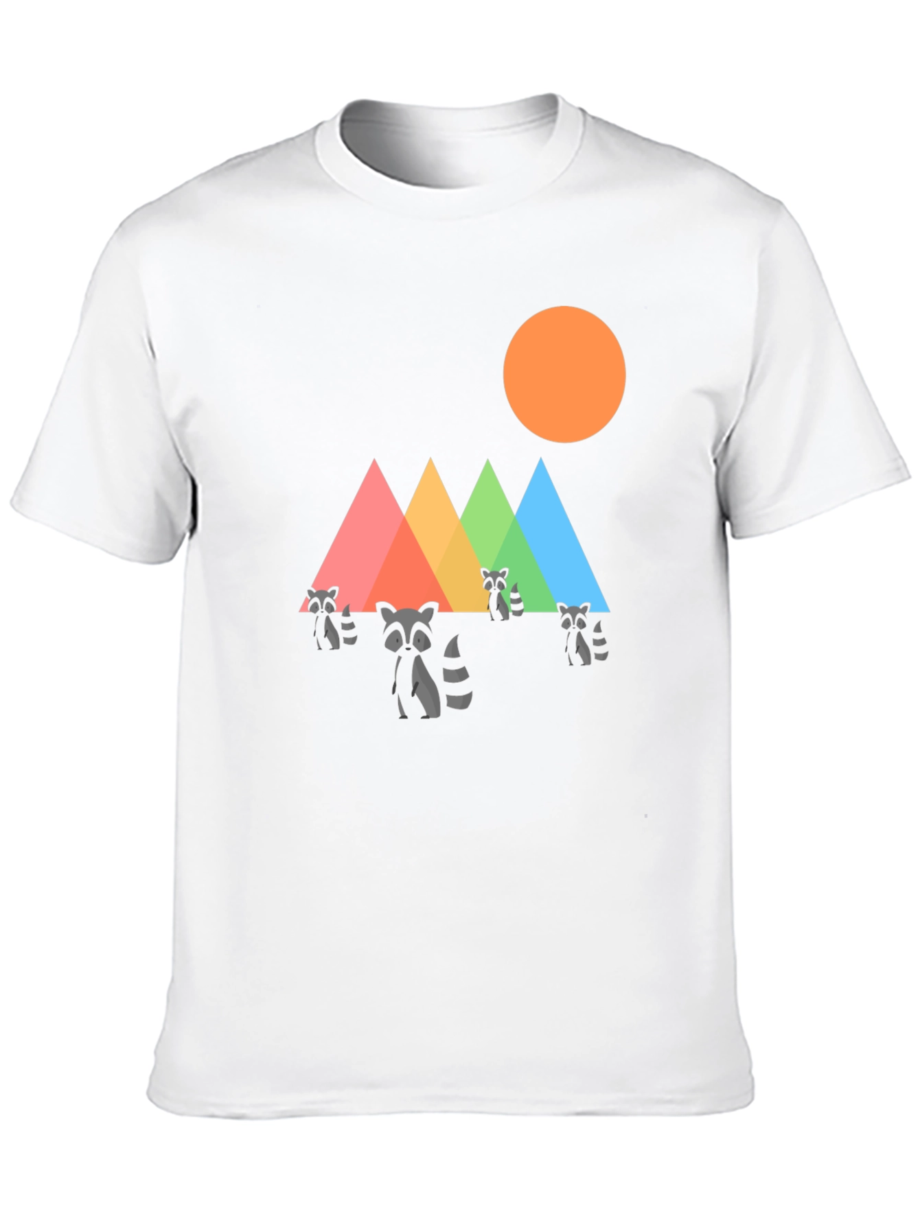Raccoon Mountain Graphic Tee - Black T-Shirt