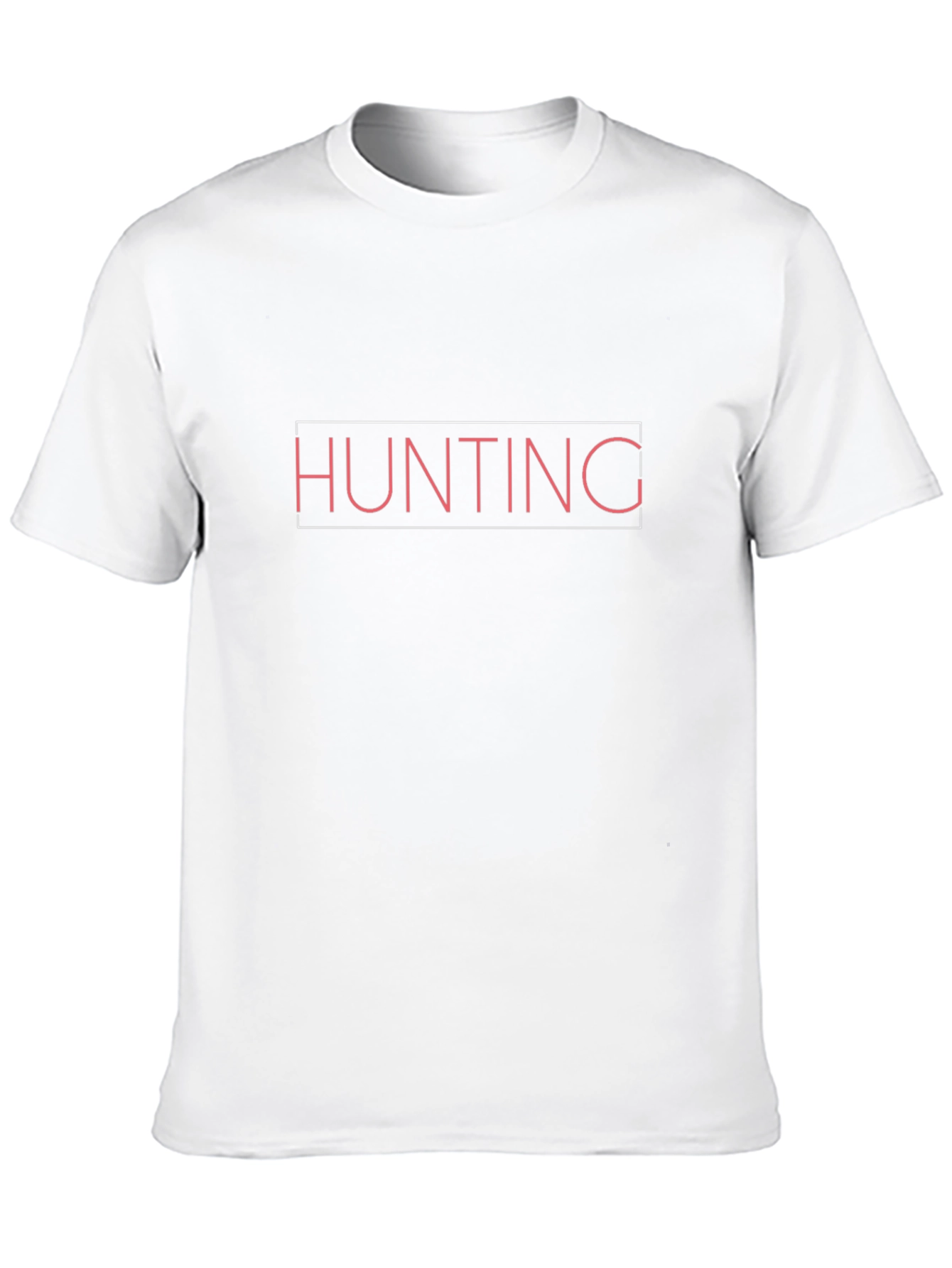 Hunting Graphic Tee - Black Casual T-Shirt
