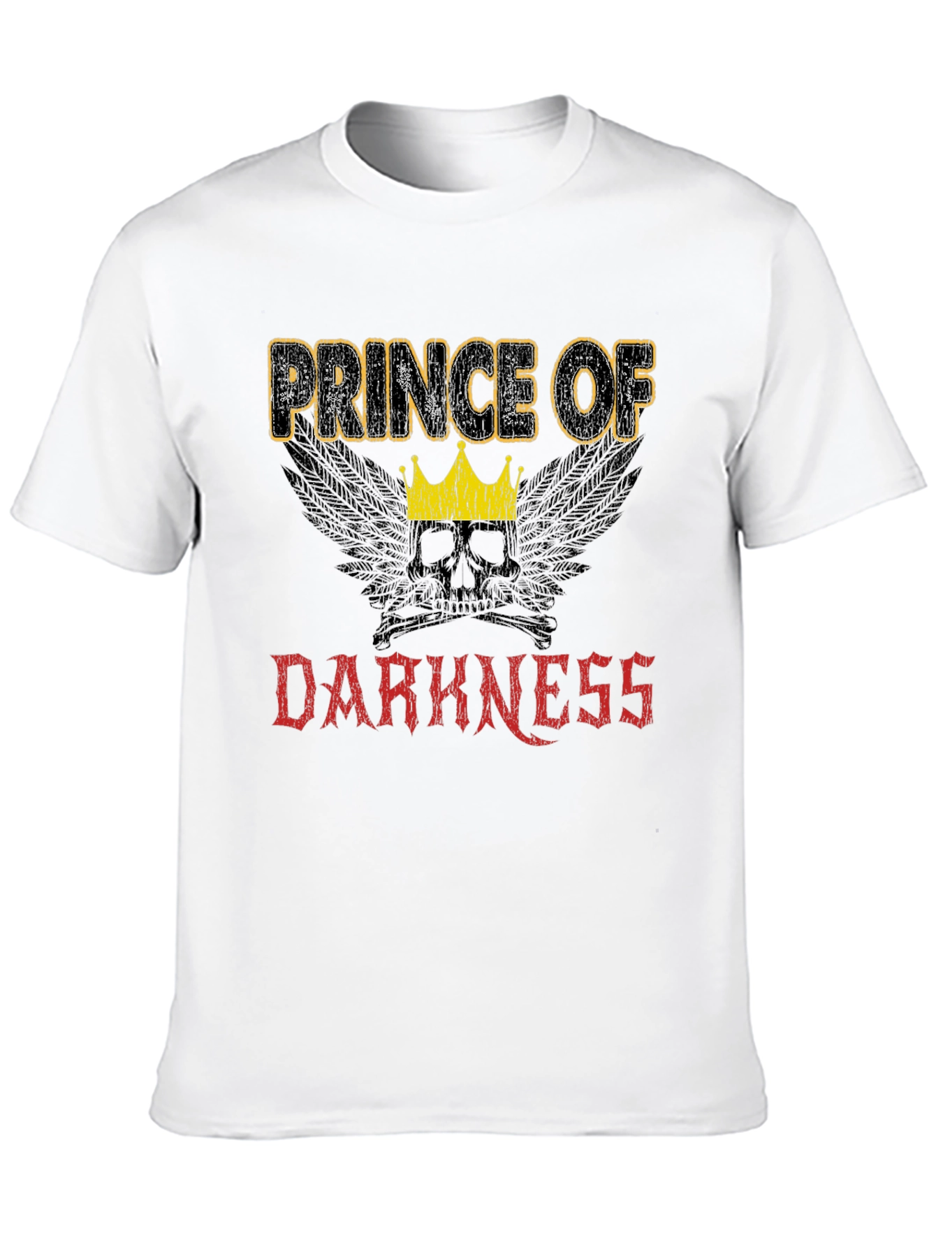 Prince of Darkness Black Graphic Tee