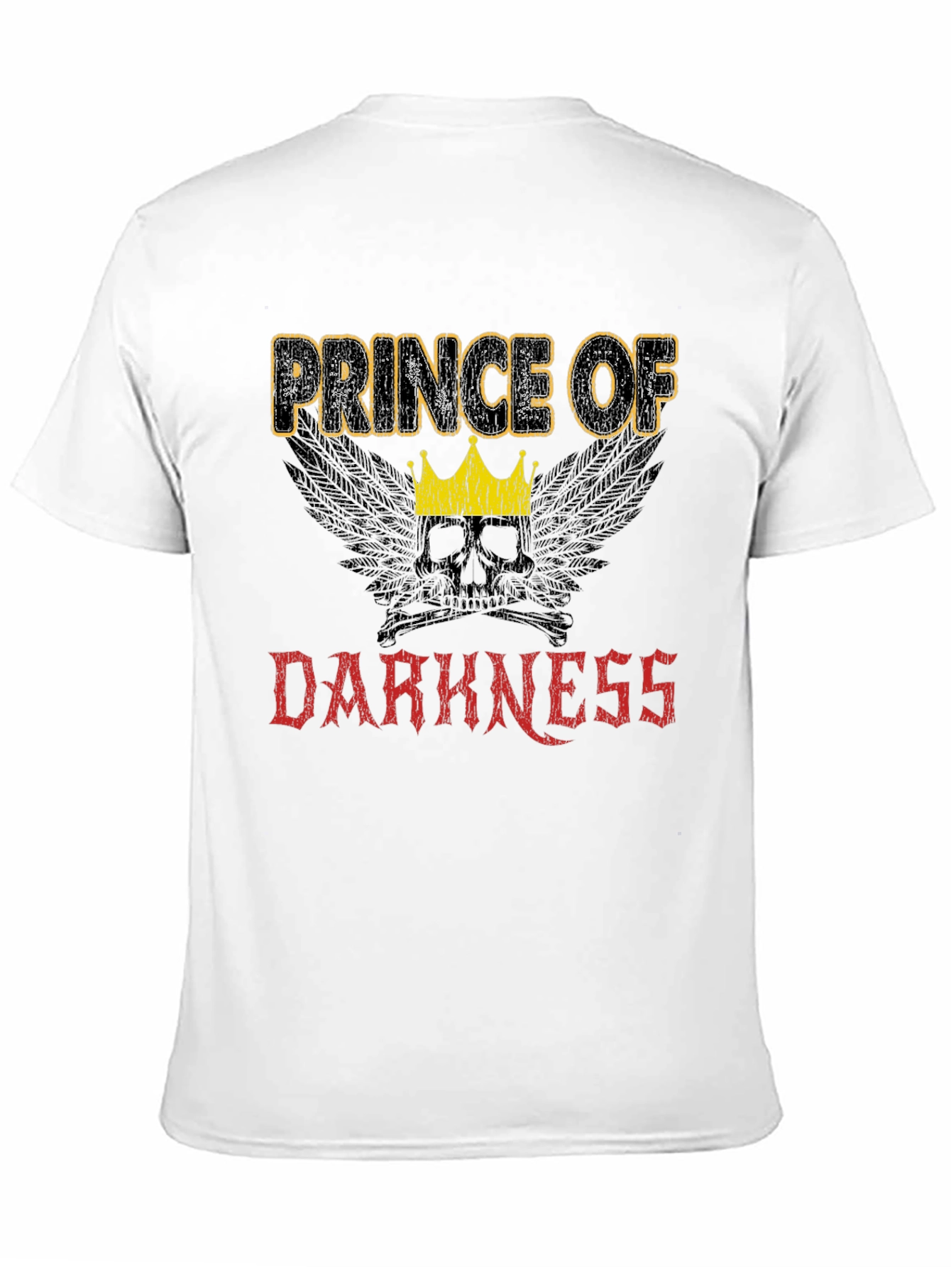 Prince of Darkness Black Graphic Tee