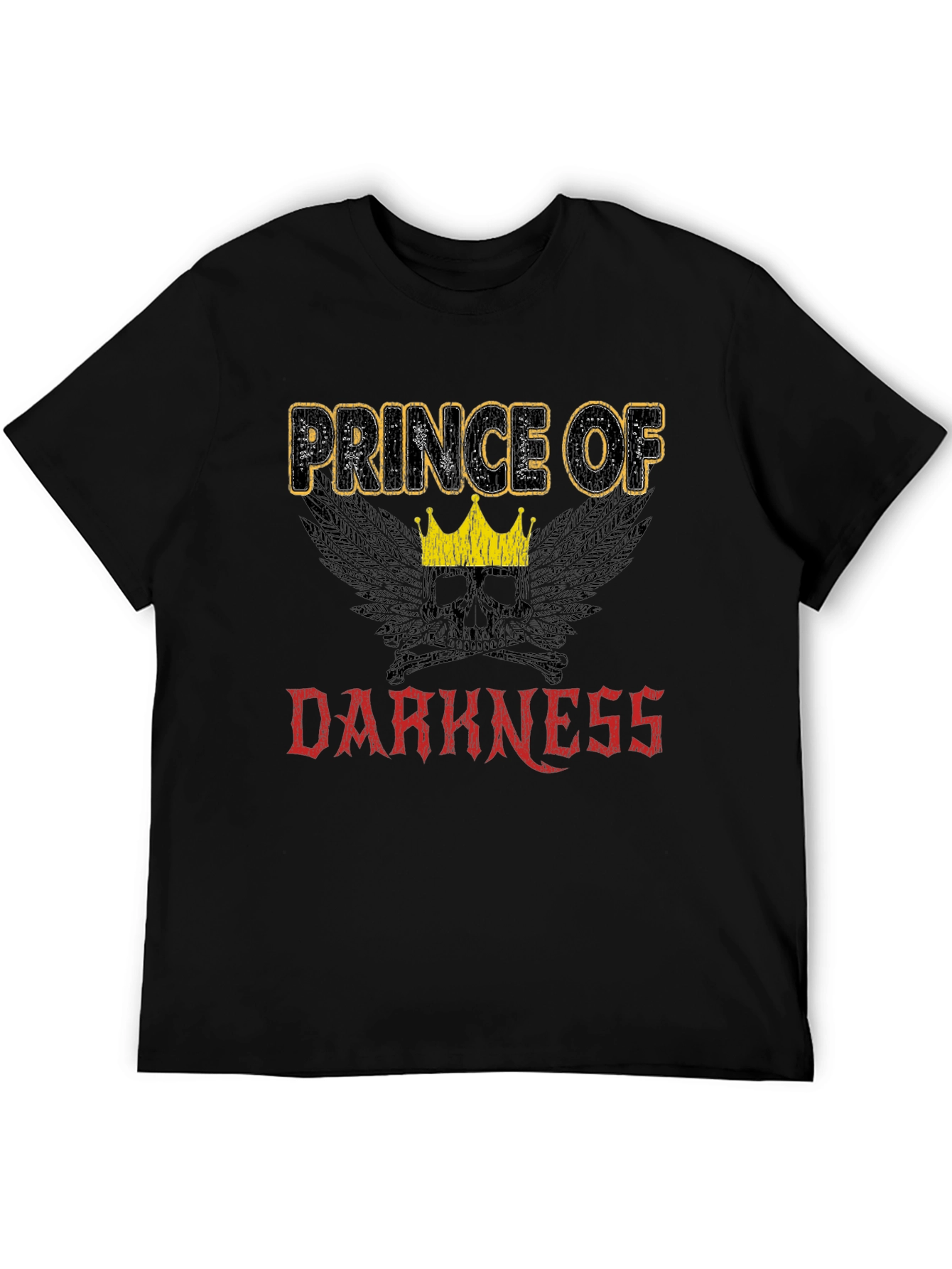 Prince of Darkness Black Graphic Tee