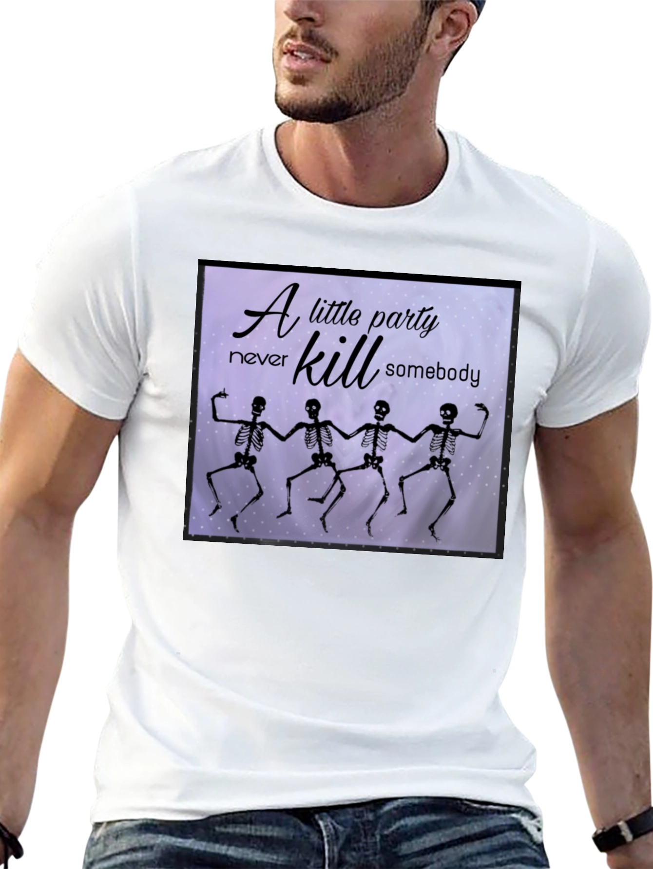 Skeleton Dance Party Tee