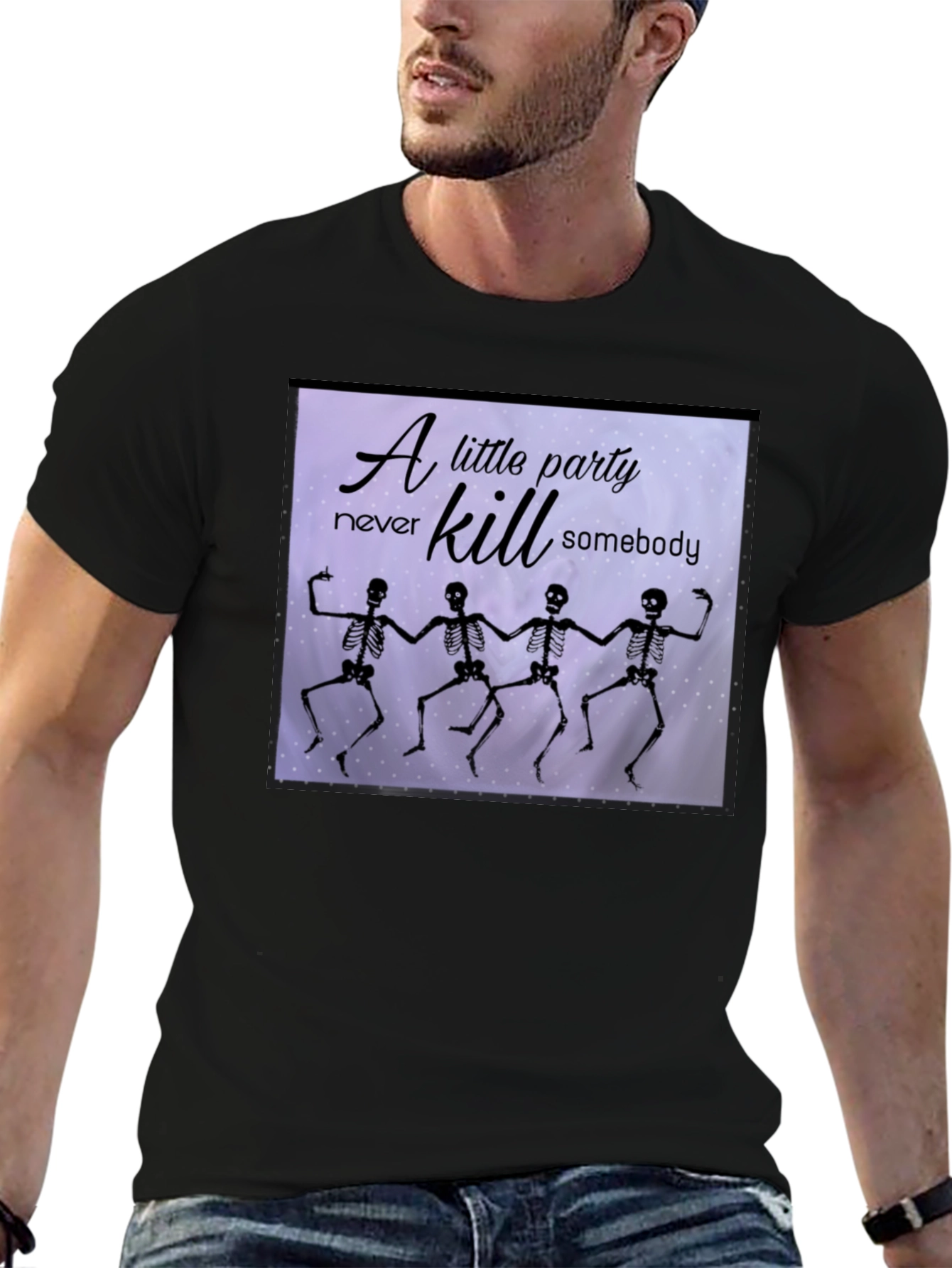 Skeleton Dance Party Tee