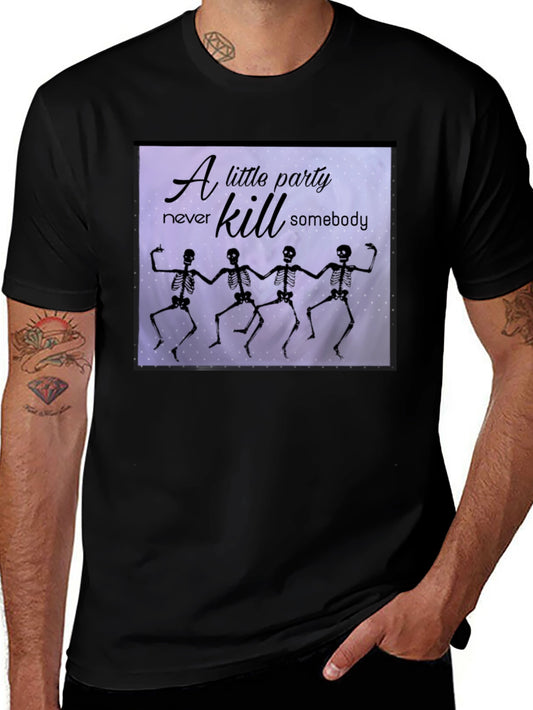 Skeleton Dance Party Tee