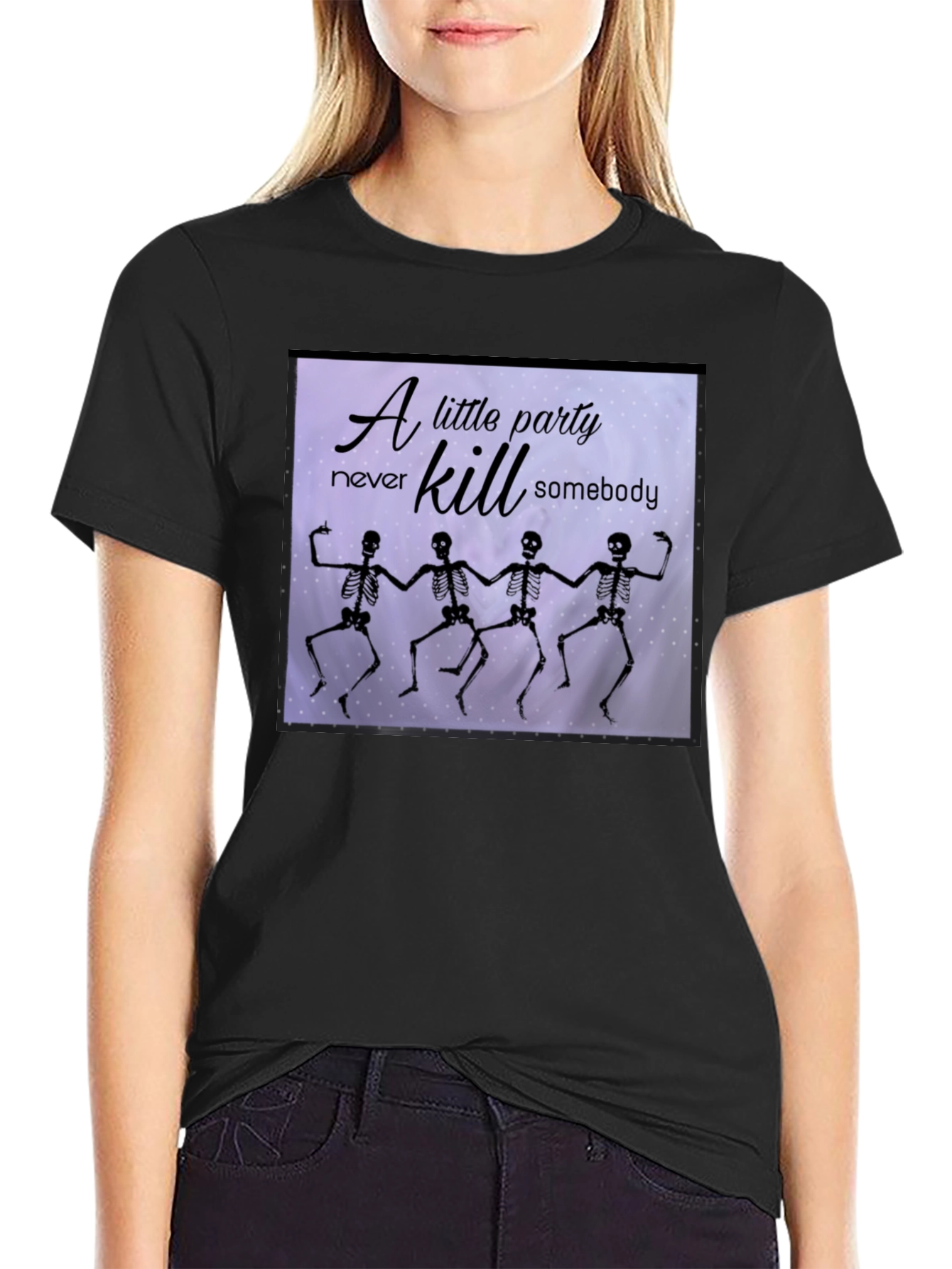 Skeleton Dance Party Tee