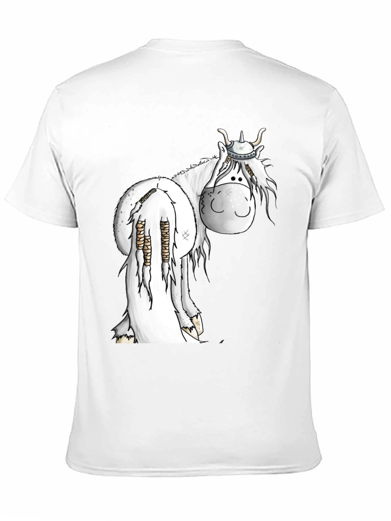 Viking Horse Black T-Shirt