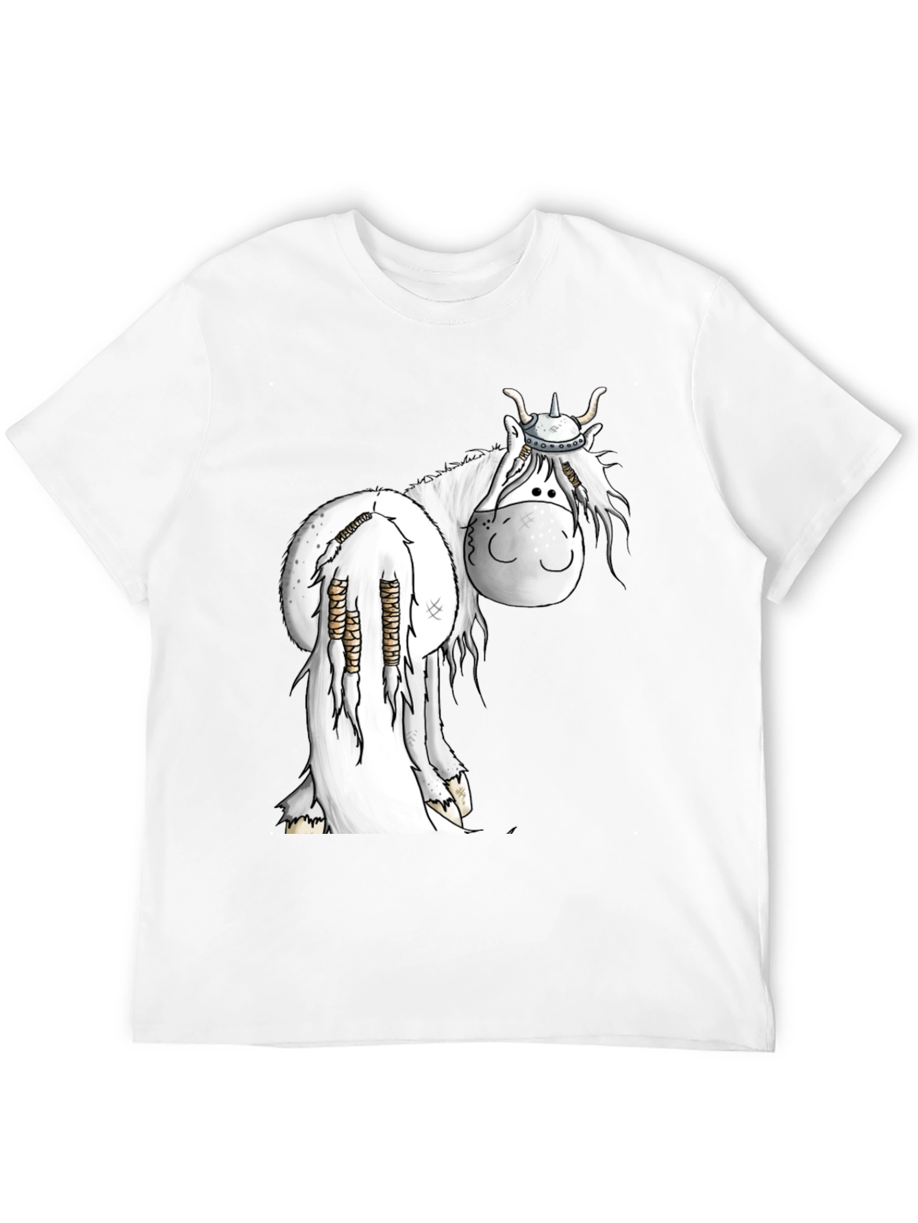 Viking Horse Black T-Shirt