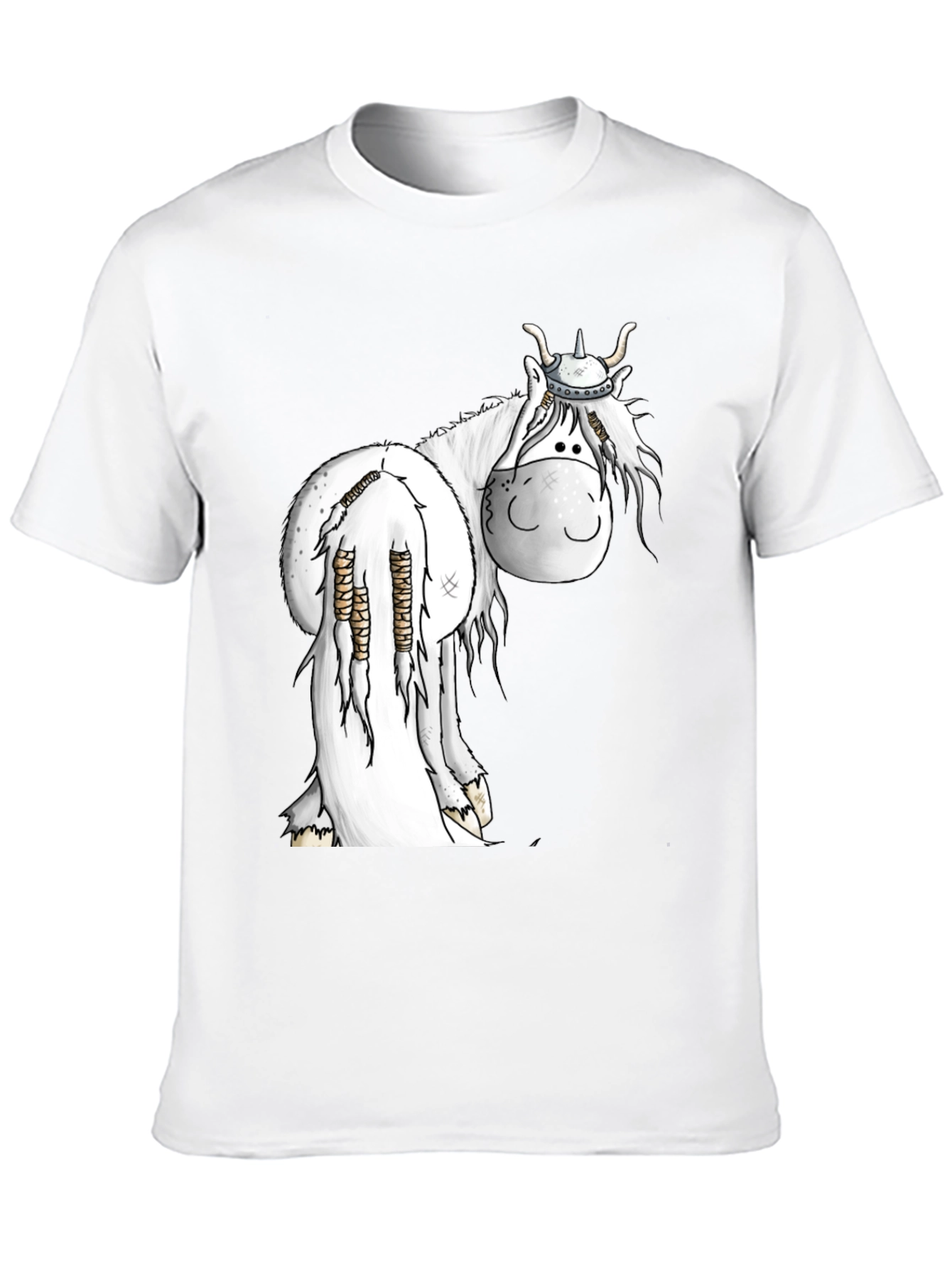 Viking Horse Black T-Shirt