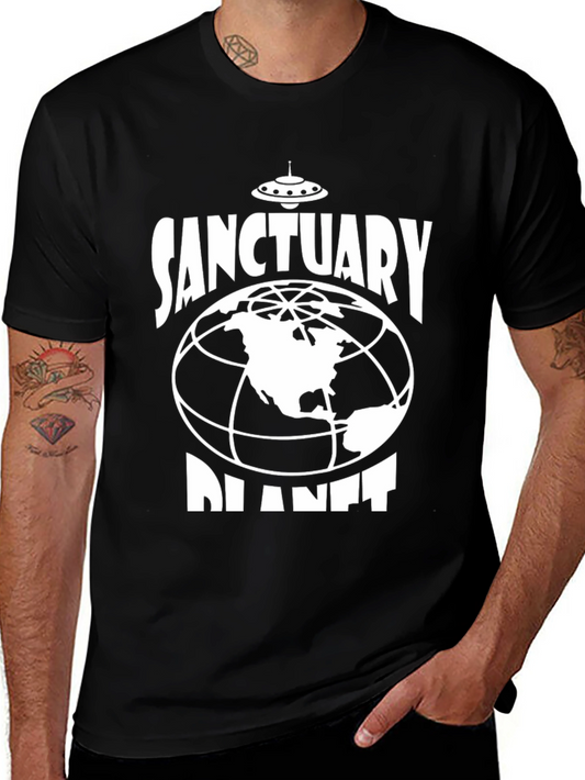 Sanctuary Planet Graphic T-Shirt - Black Cotton Blend