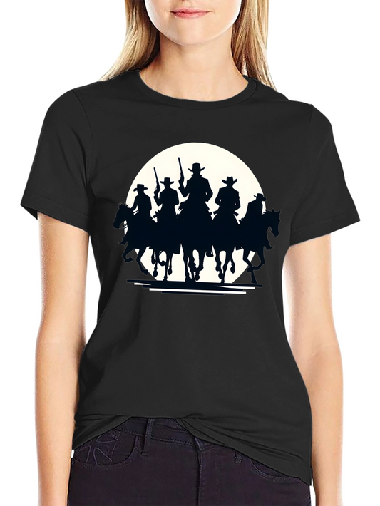 Western Riders Black T-Shirt