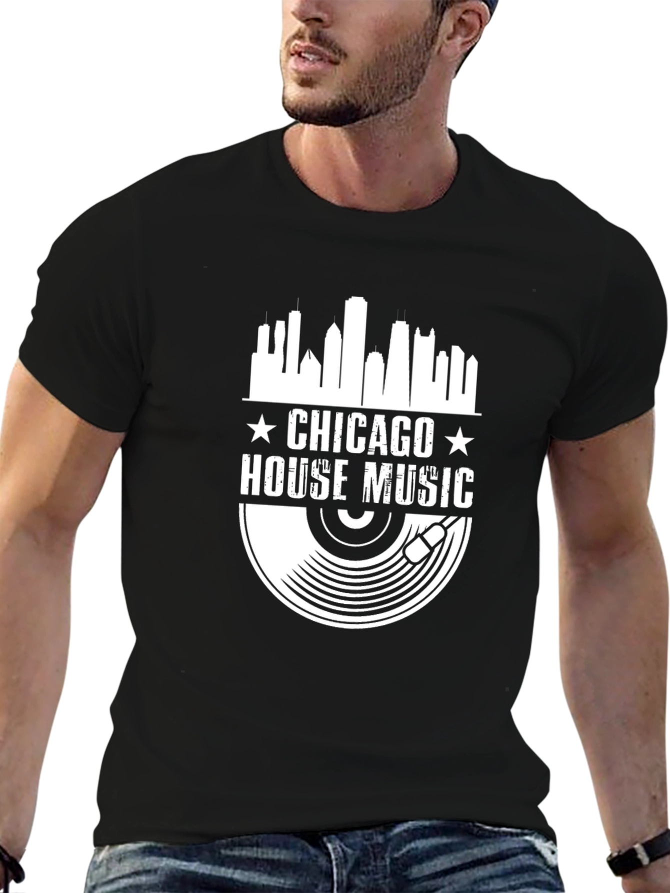 Chicago House Music Graphic T-Shirt
