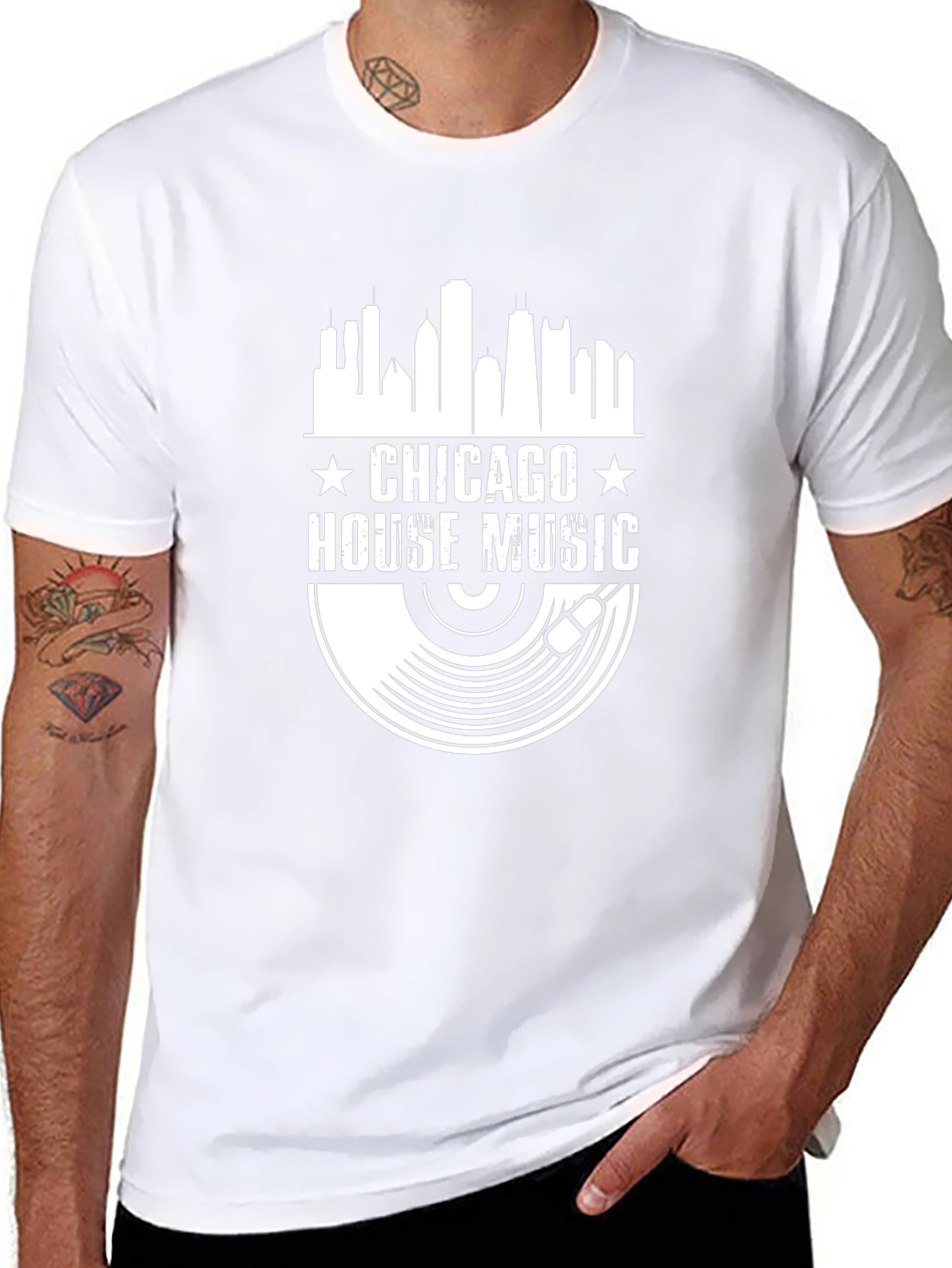 Chicago House Music Graphic T-Shirt