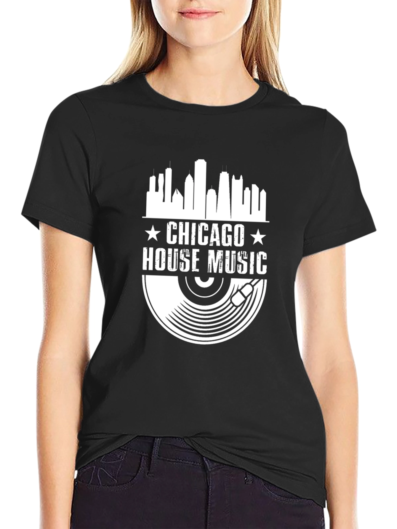 Chicago House Music Graphic T-Shirt