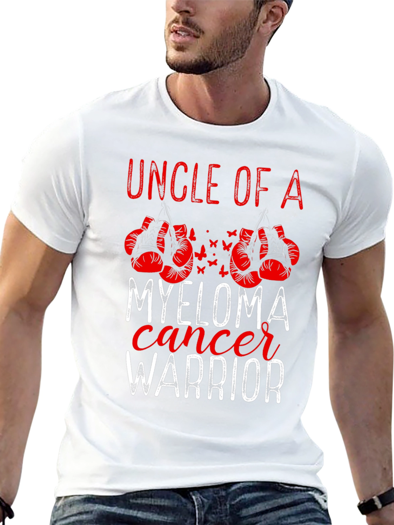 Uncle of a Myeloma Cancer Warrior T-Shirt