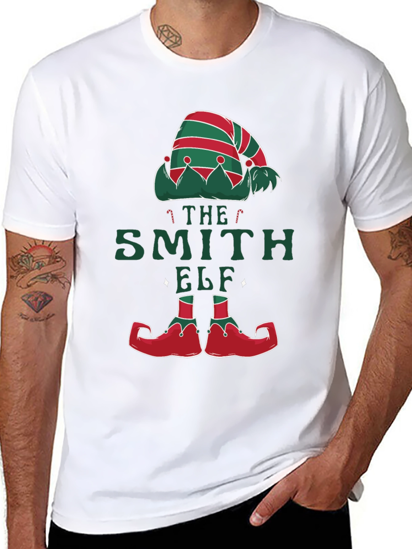 Christmas Family Matching Elf T-Shirt
