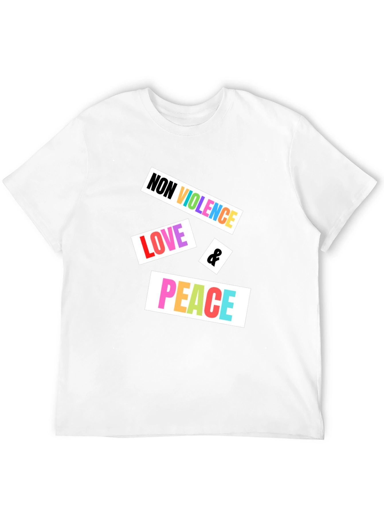 Non Violence Love & Peace Graphic Tee
