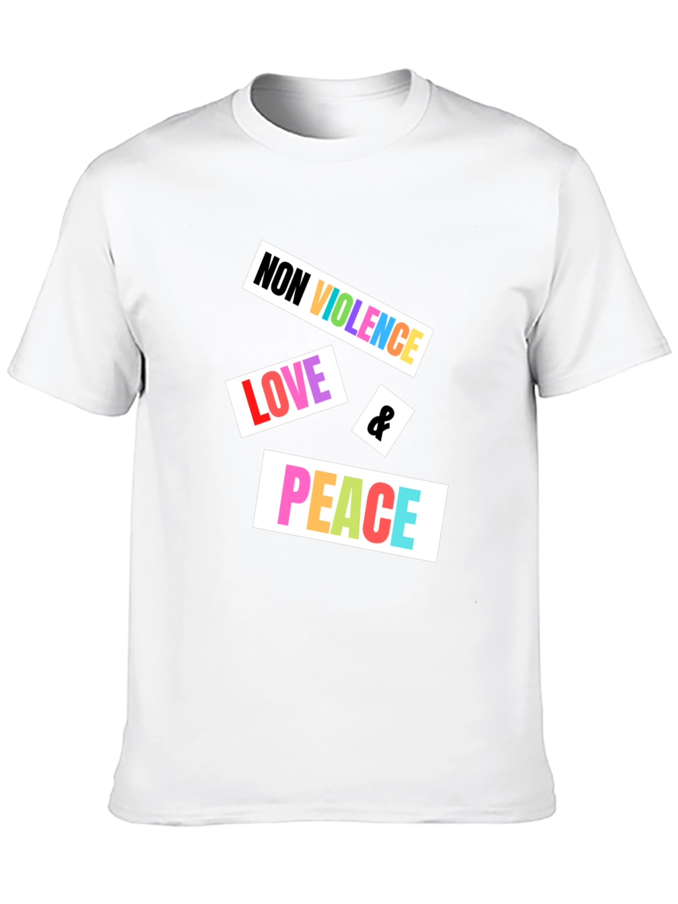 Non Violence Love & Peace Graphic Tee