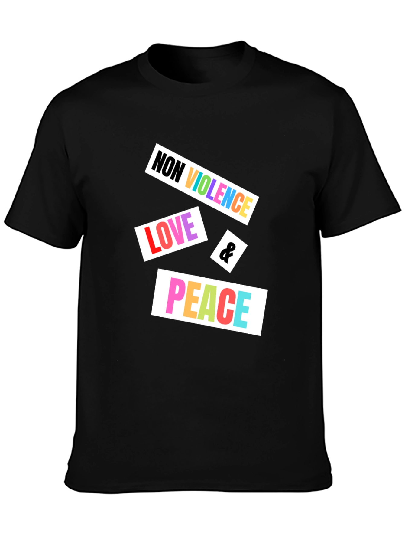 Non Violence Love & Peace Graphic Tee