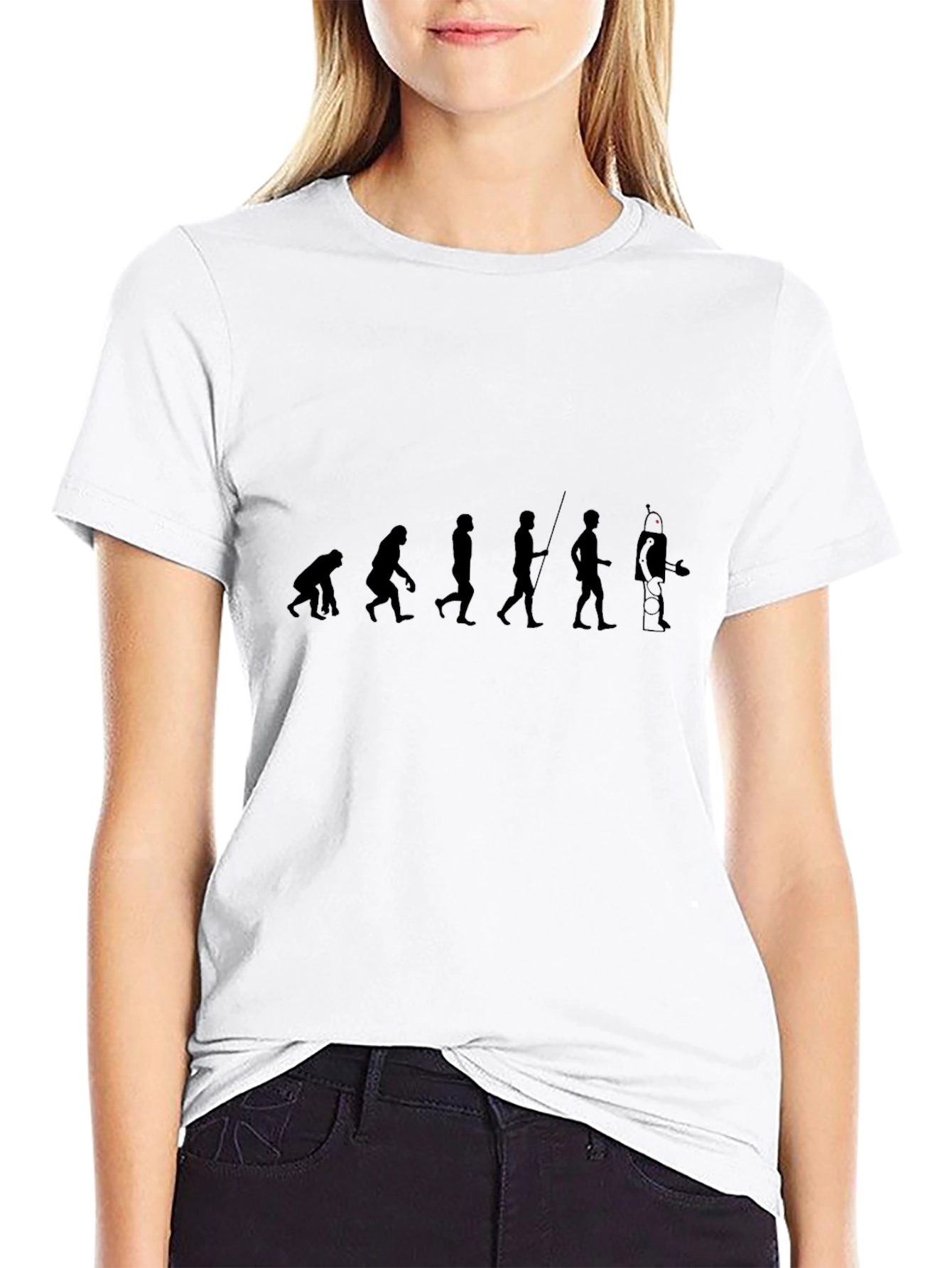 Evolution of Robot T-Shirt