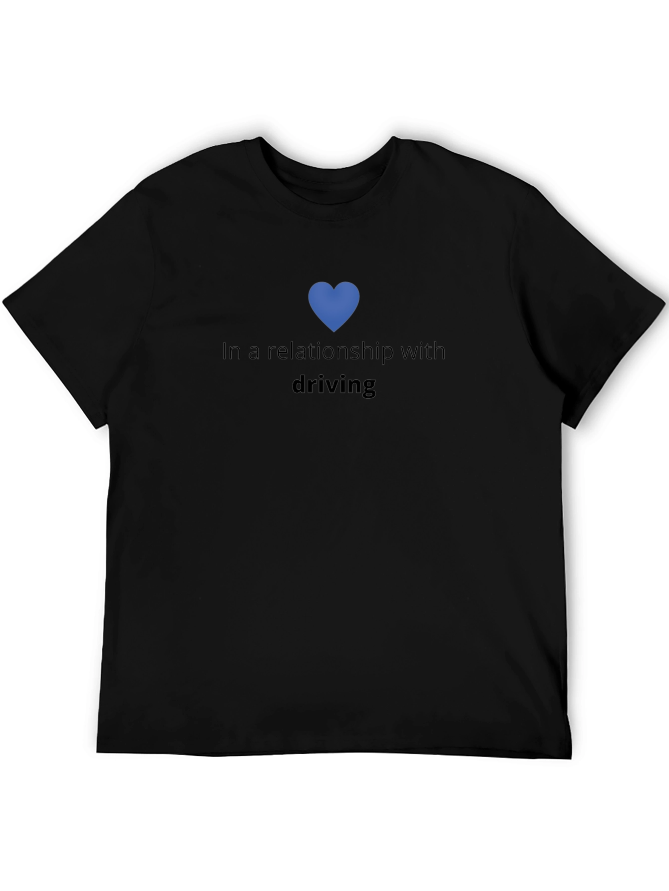 Driving Relationship Black T-Shirt