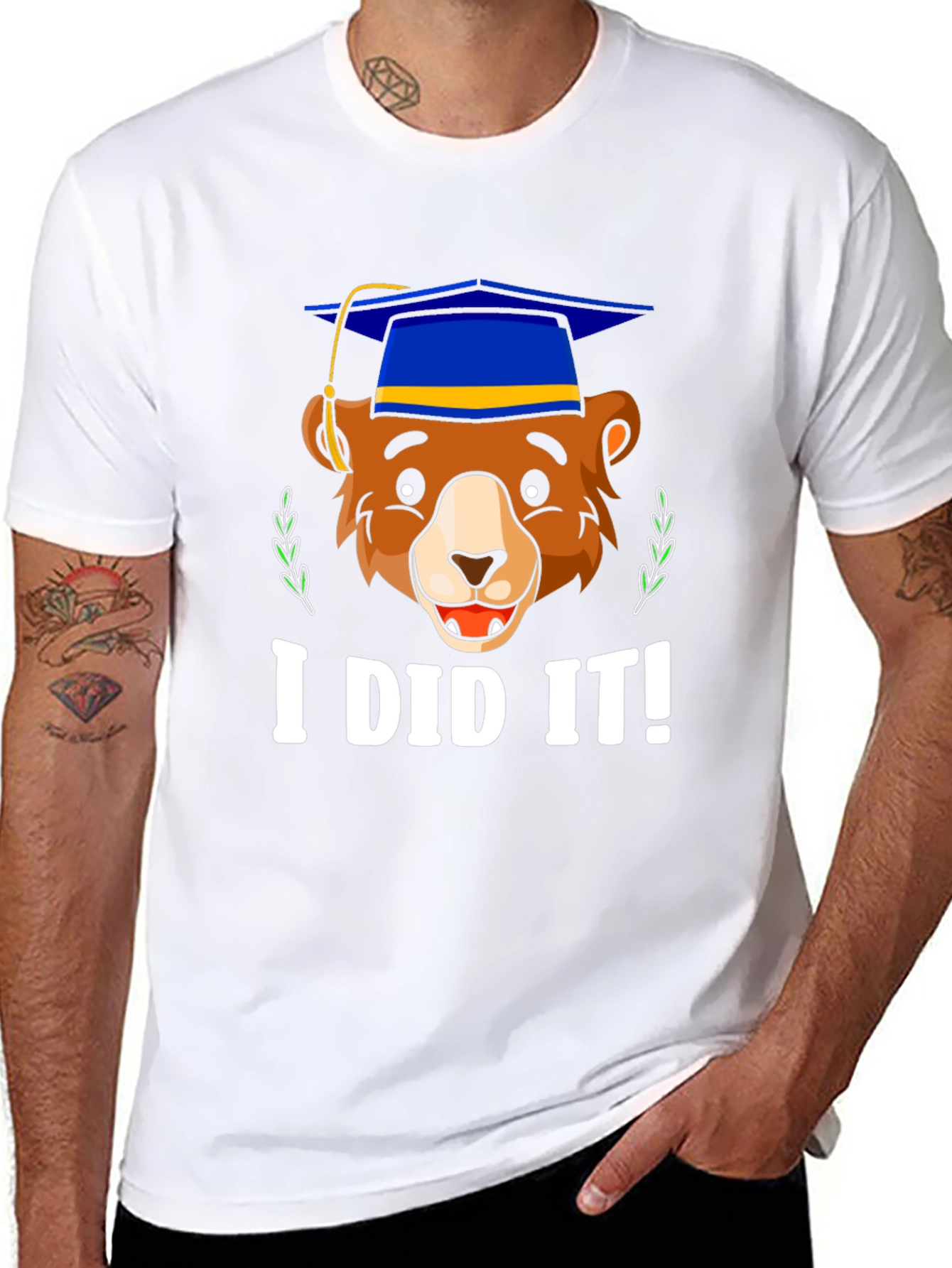 Graduation Bear T-Shirt - I Did It!