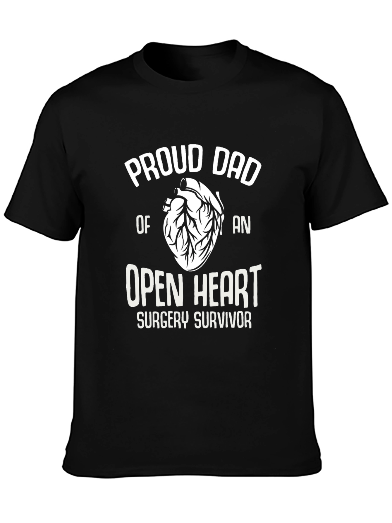 Proud Dad Open Heart Surgery Survivor T-Shirt