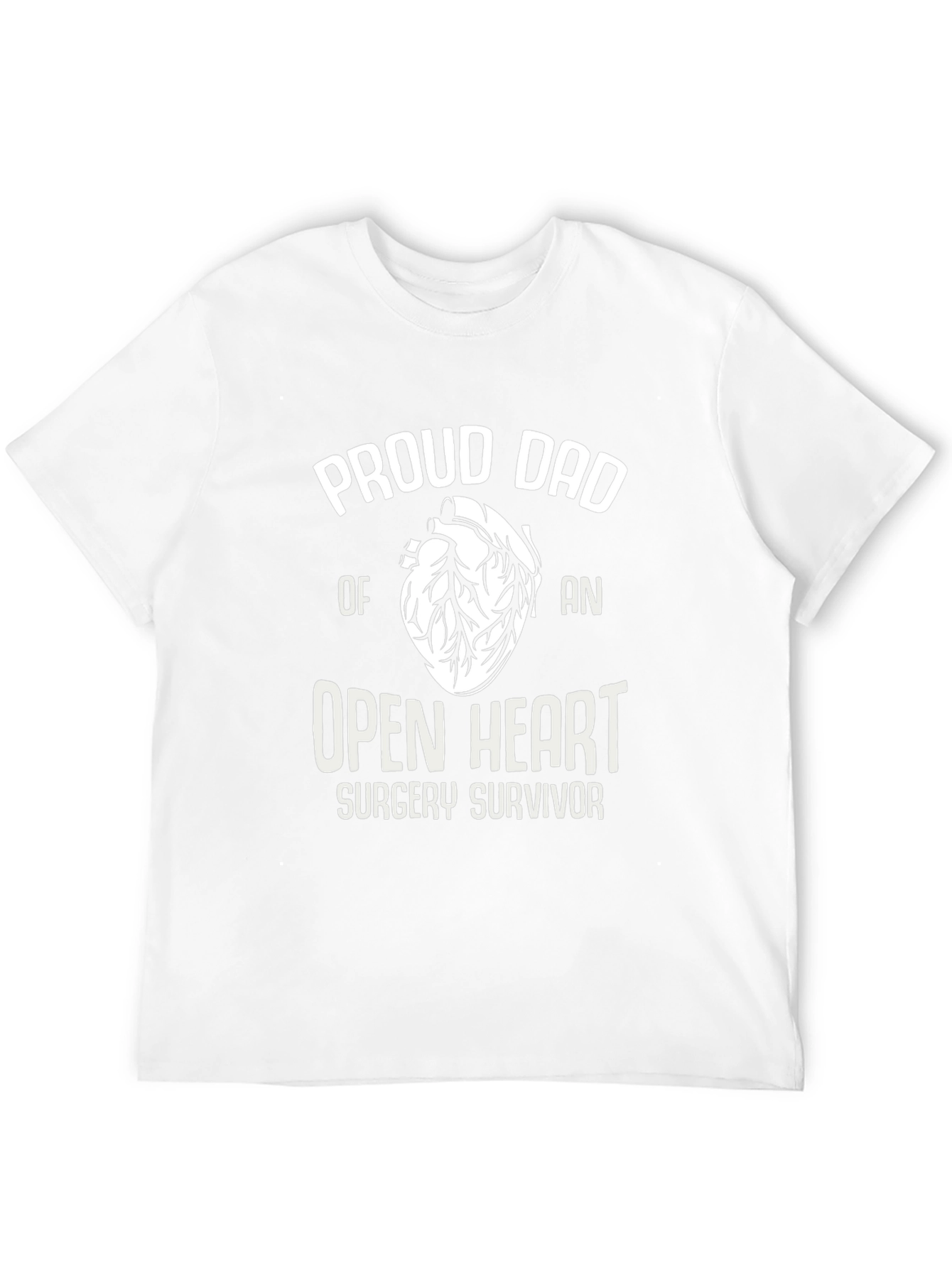 Proud Dad Open Heart Surgery Survivor T-Shirt