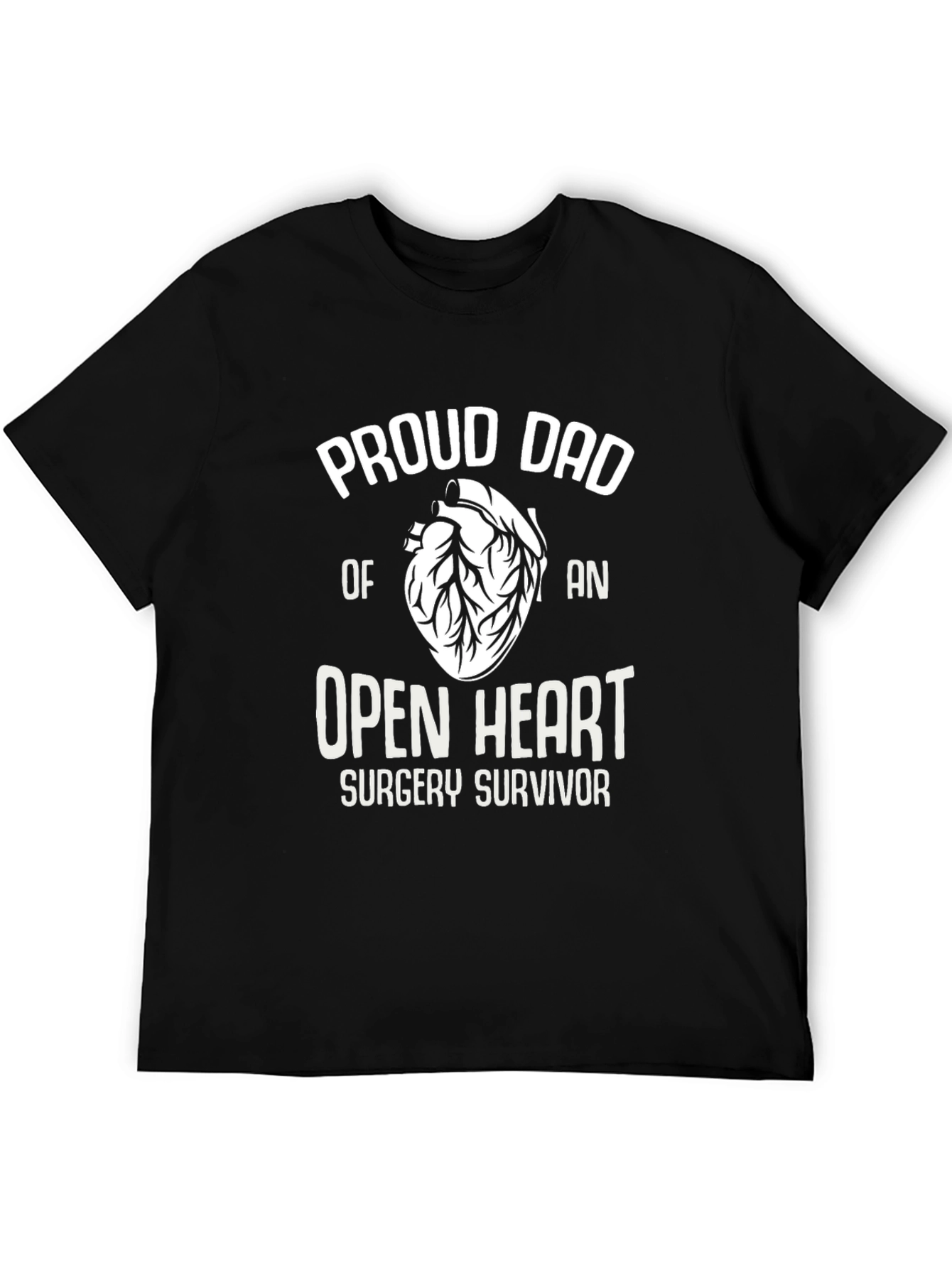 Proud Dad Open Heart Surgery Survivor T-Shirt