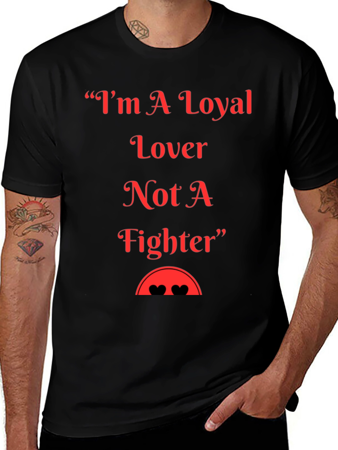 Loyal Lover Graphic T-Shirt - Soft Cotton Blend Tee