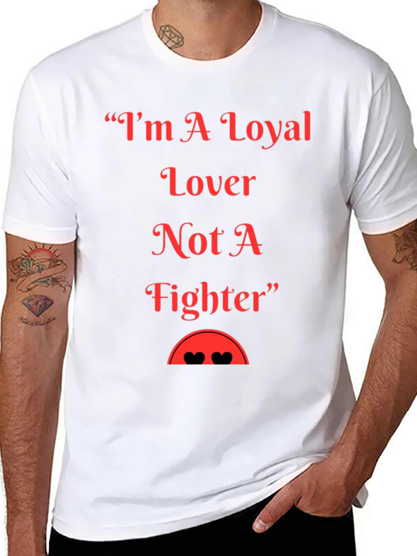 Loyal Lover Graphic T-Shirt - Soft Cotton Blend Tee