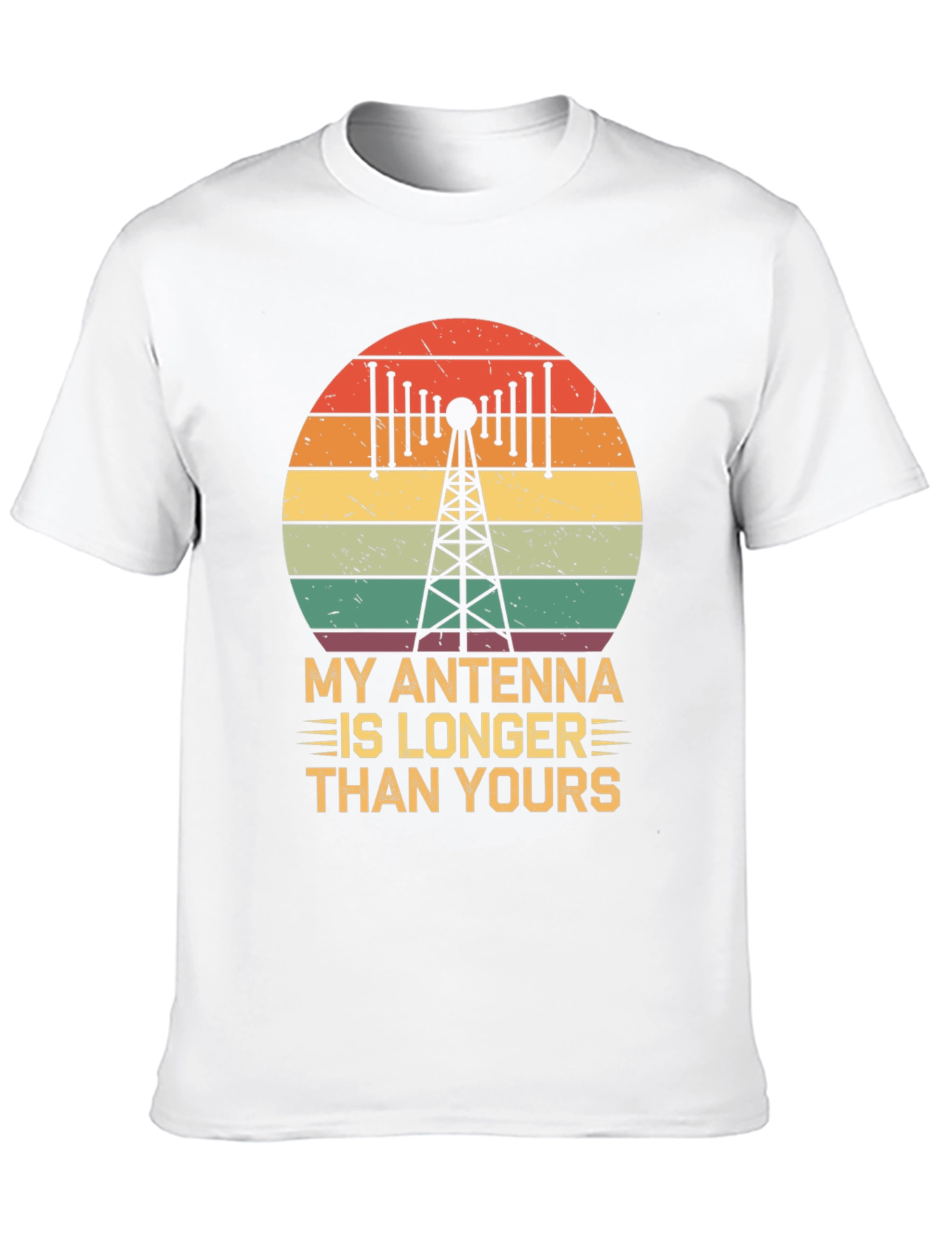 Antenna Longer Than Yours Funny Ham Radio T-Shirt
