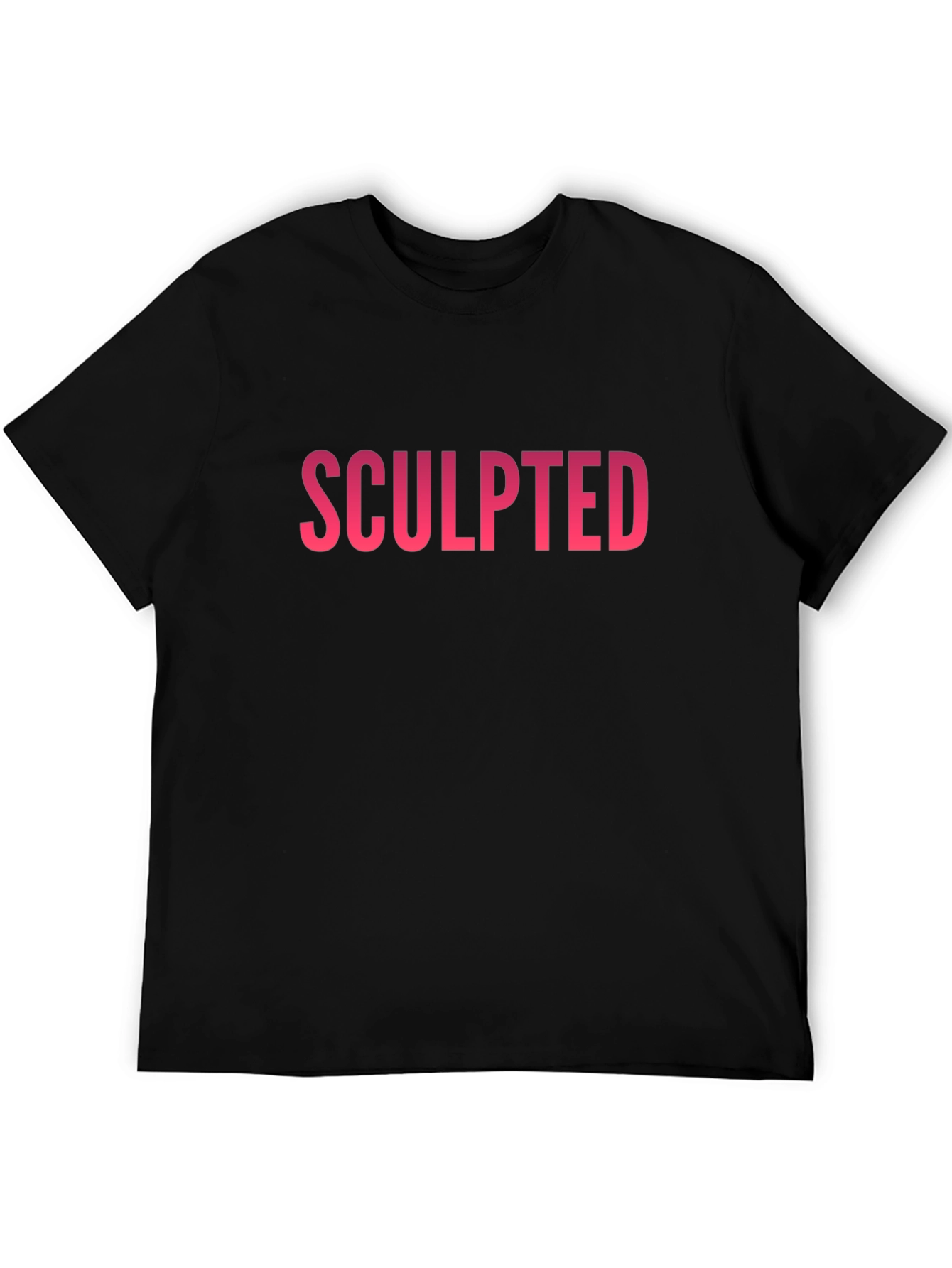 Sculpted Text Graphic Tee