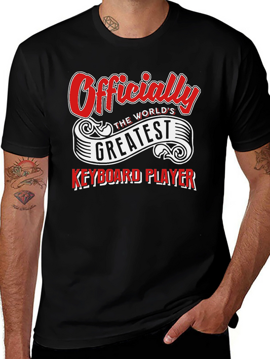 Worlds Greatest Keyboard Player T-Shirt
