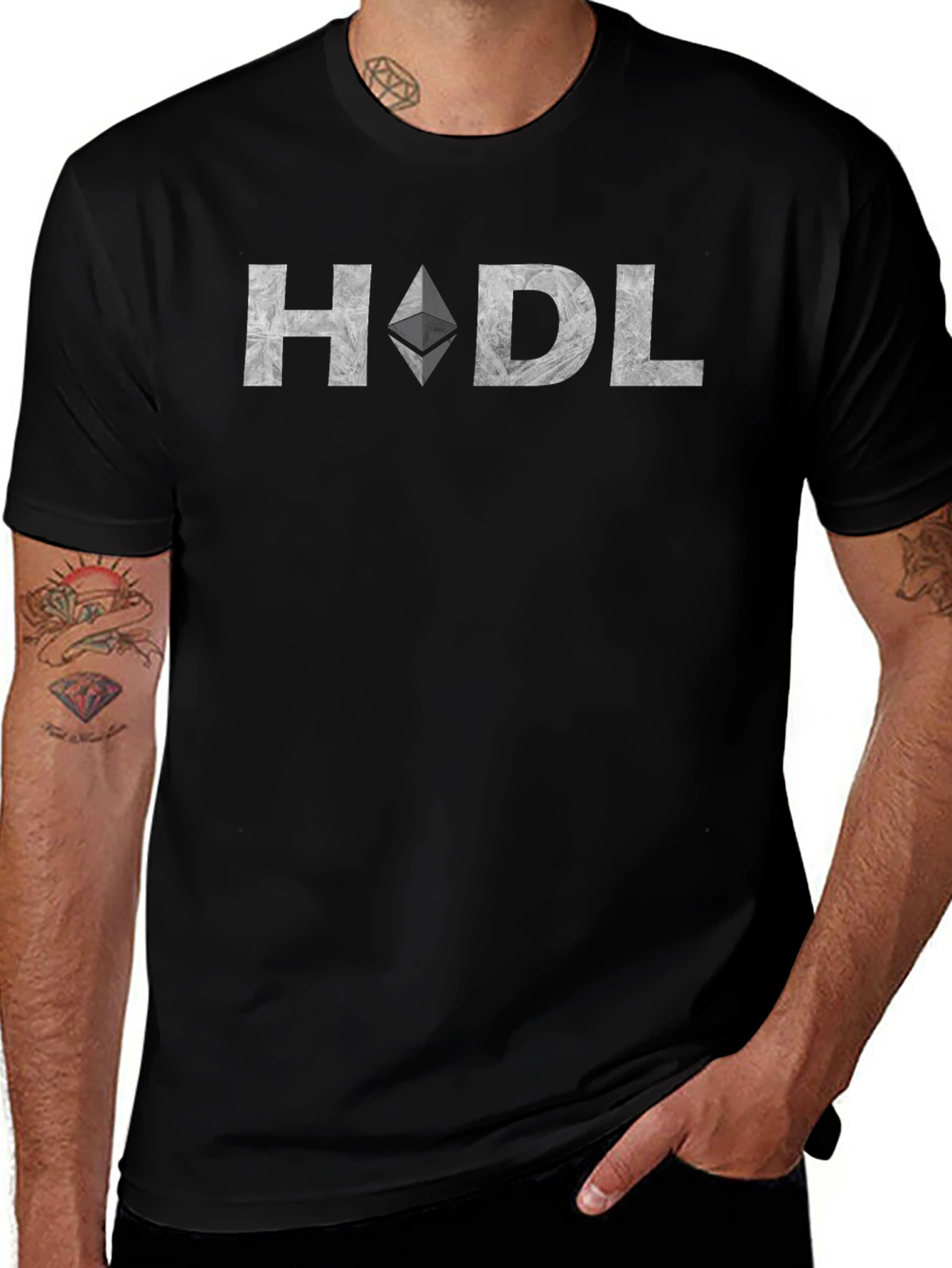 HODL Crypto T-Shirt - Black